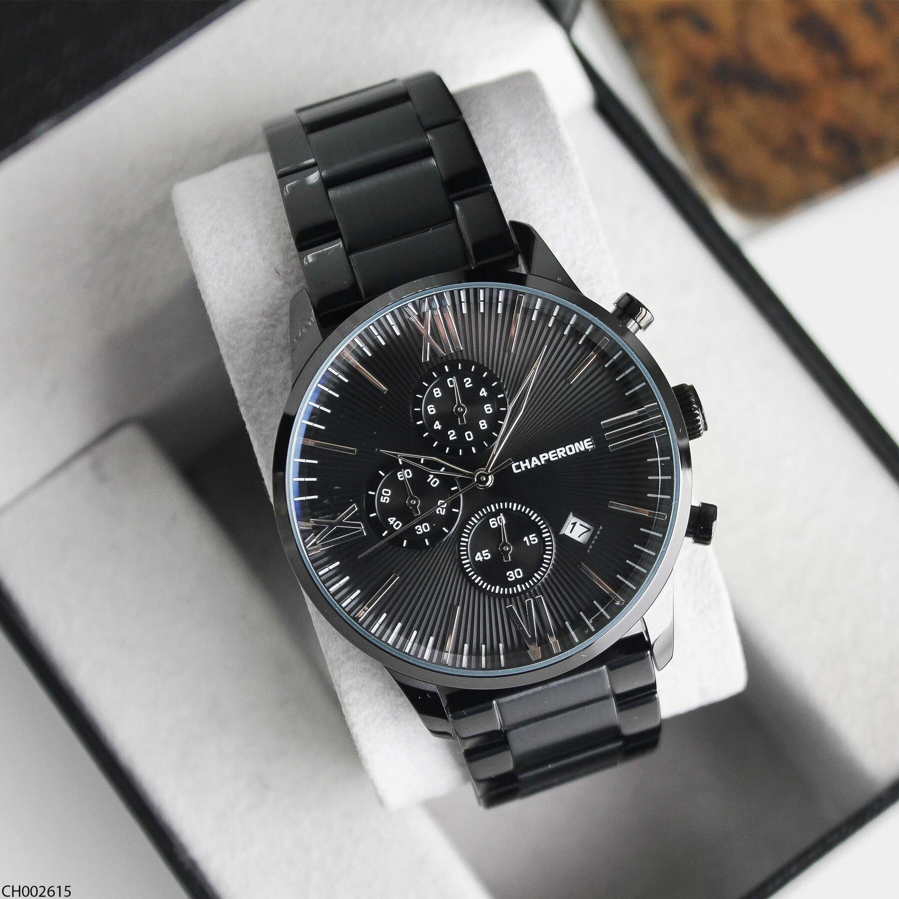 Chaperone CH002615 Çelik Kordonlu Erkek Kol Saati