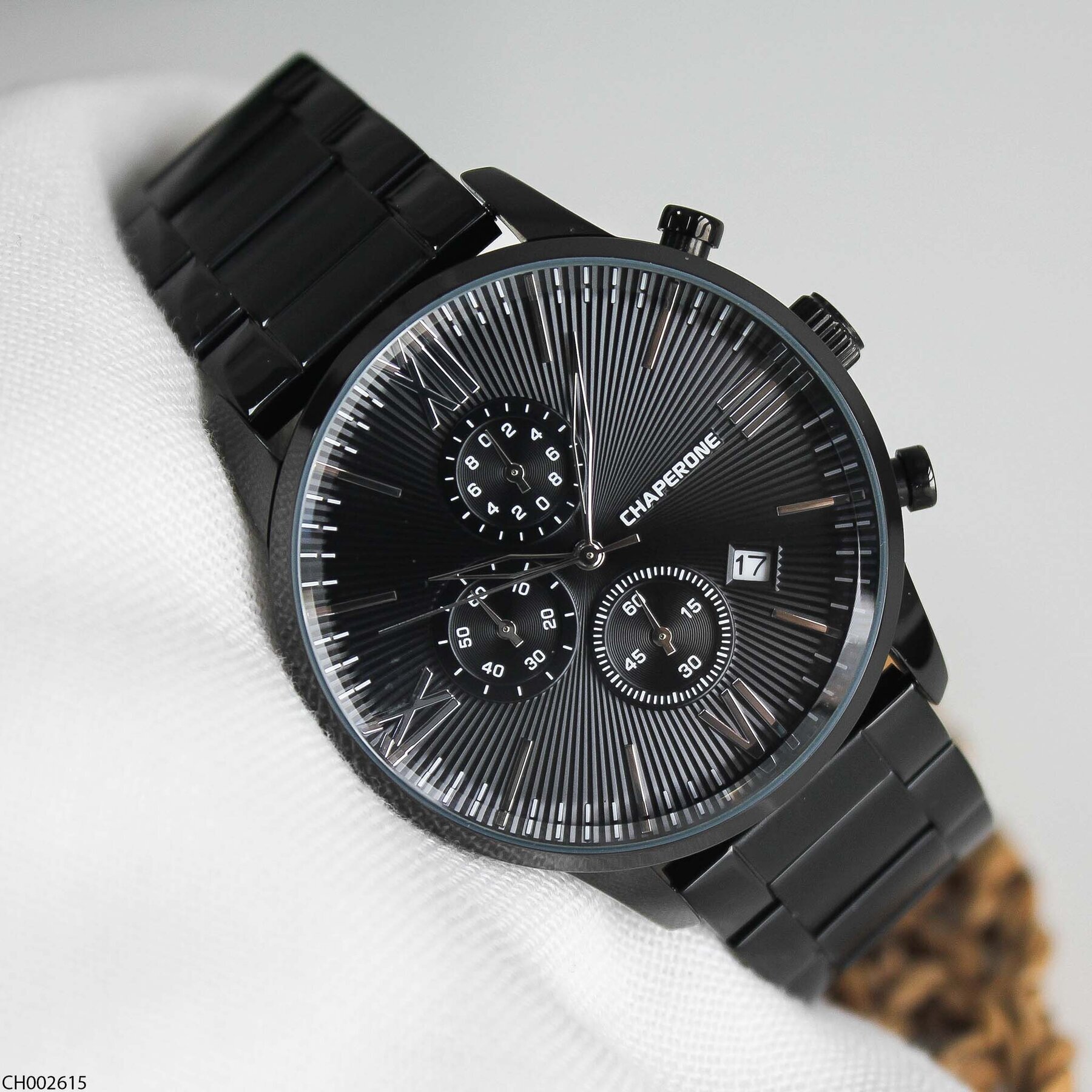 Chaperone CH002615 Çelik Kordonlu Erkek Kol Saati