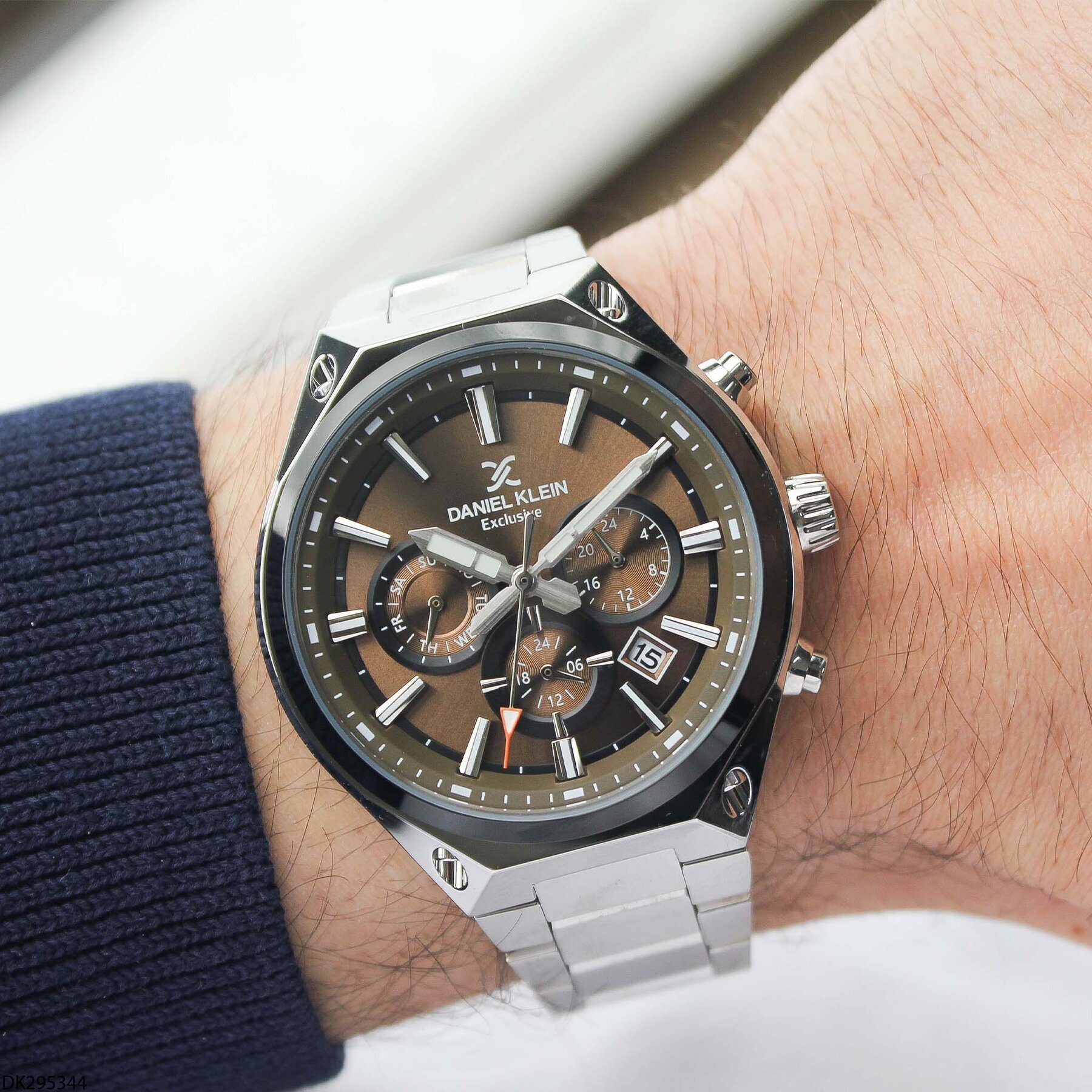 Daniel Klein DK295344 Çelik Kordonlu Erkek Kol Saati