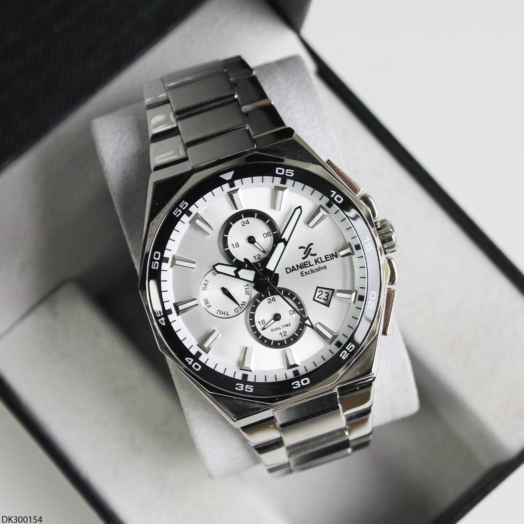 Daniel Klein DK300154 Çelik Kordonlu Erkek Kol Saati