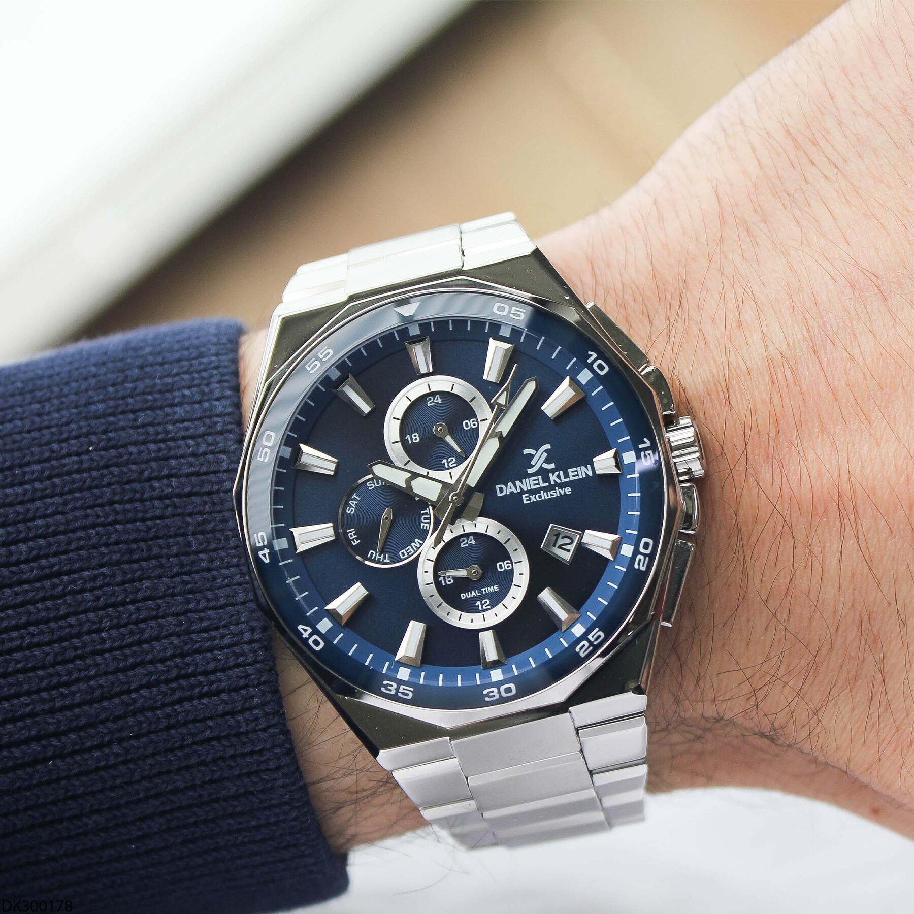 Daniel Klein DK300178 Çelik Kordonlu Erkek Kol Saati