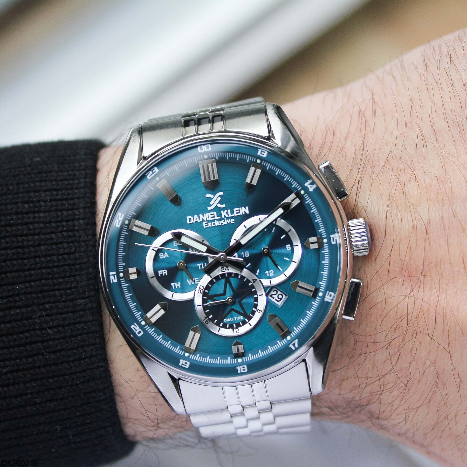 Daniel Klein DK300246 Çelik Kordonlu Erkek Kol Saati