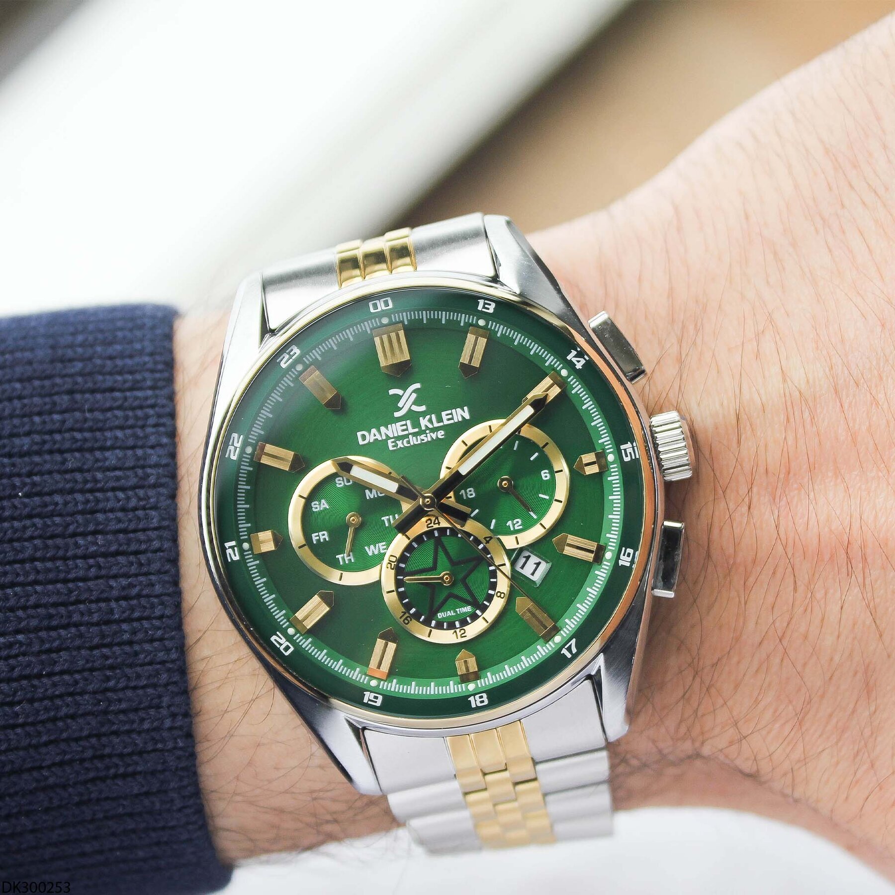 Daniel Klein DK300253 Çelik Kordonlu Erkek Kol Saati