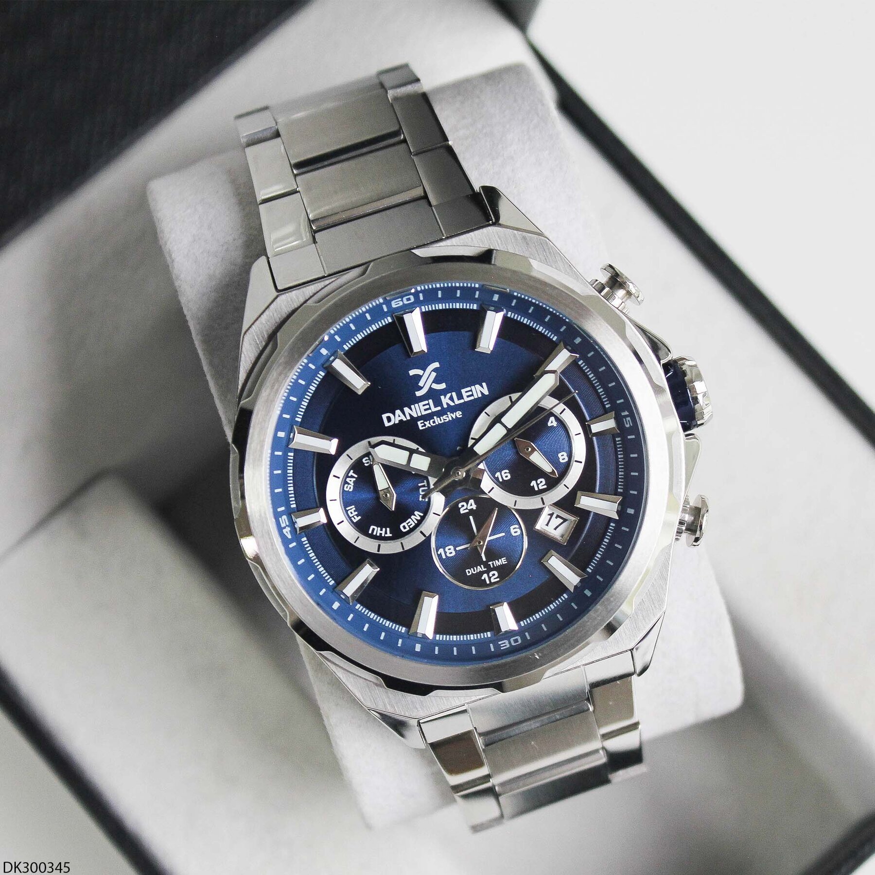 Daniel Klein DK300345 Çelik Kordonlu Erkek Kol Saati