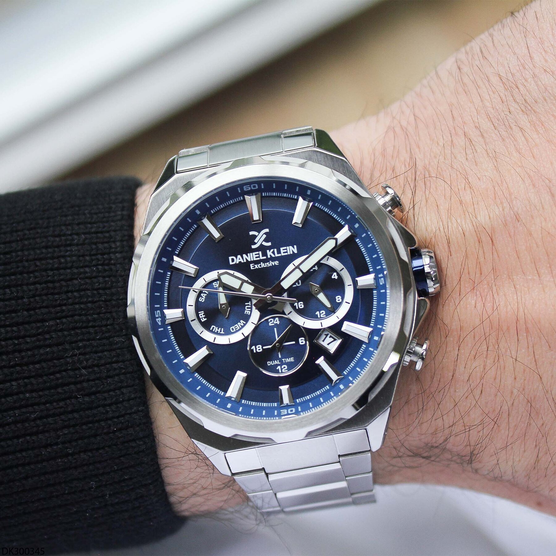 Daniel Klein DK300345 Çelik Kordonlu Erkek Kol Saati