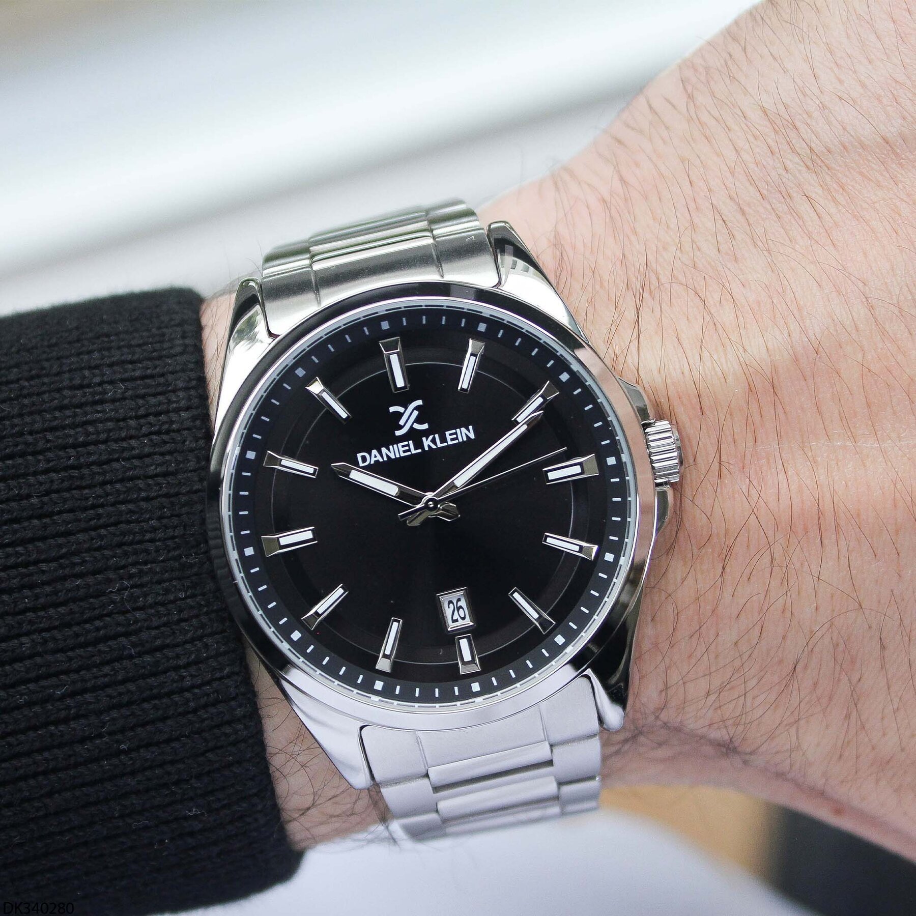 Daniel Klein DK340280 Çelik Kordonlu Erkek Kol Saati