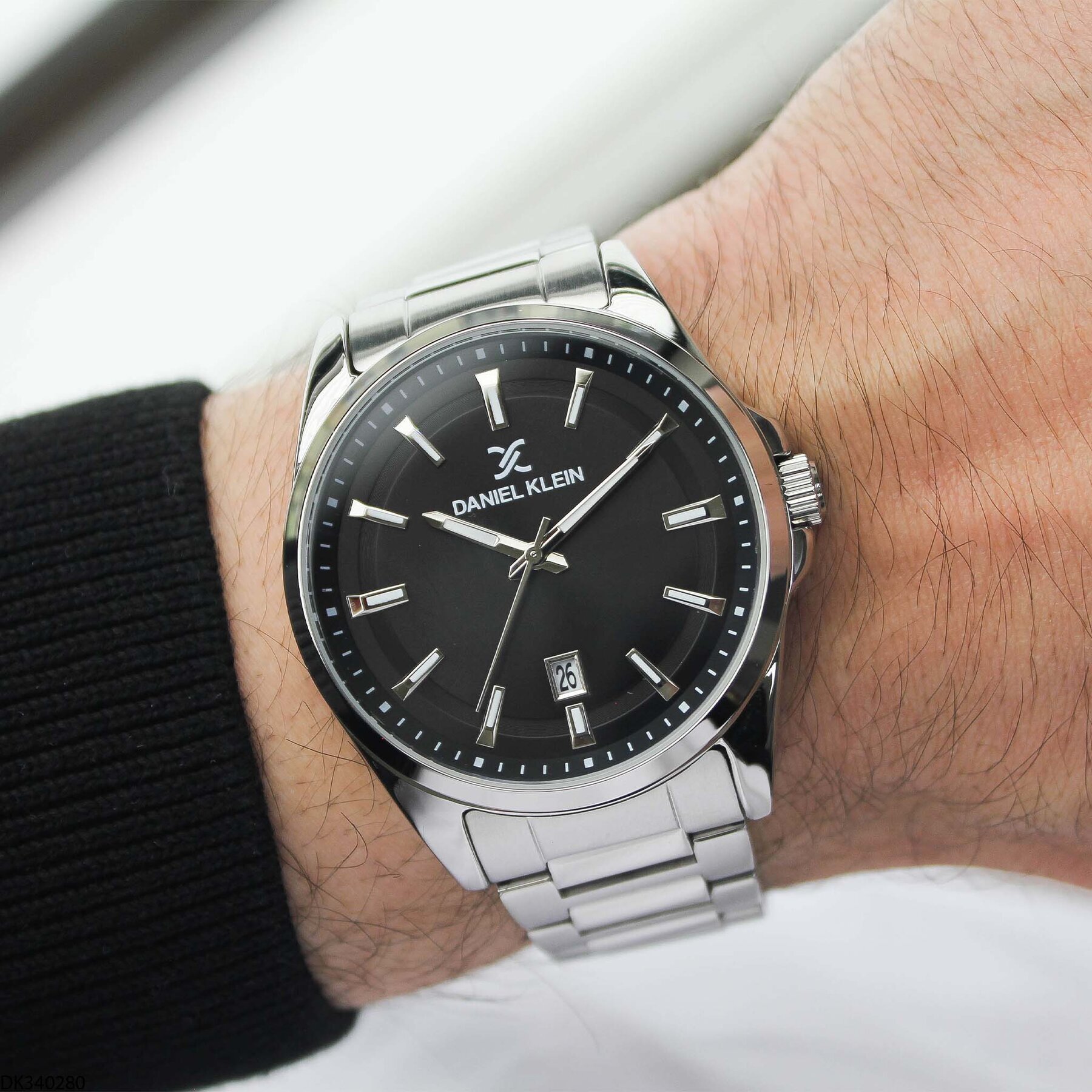 Daniel Klein DK340280 Çelik Kordonlu Erkek Kol Saati