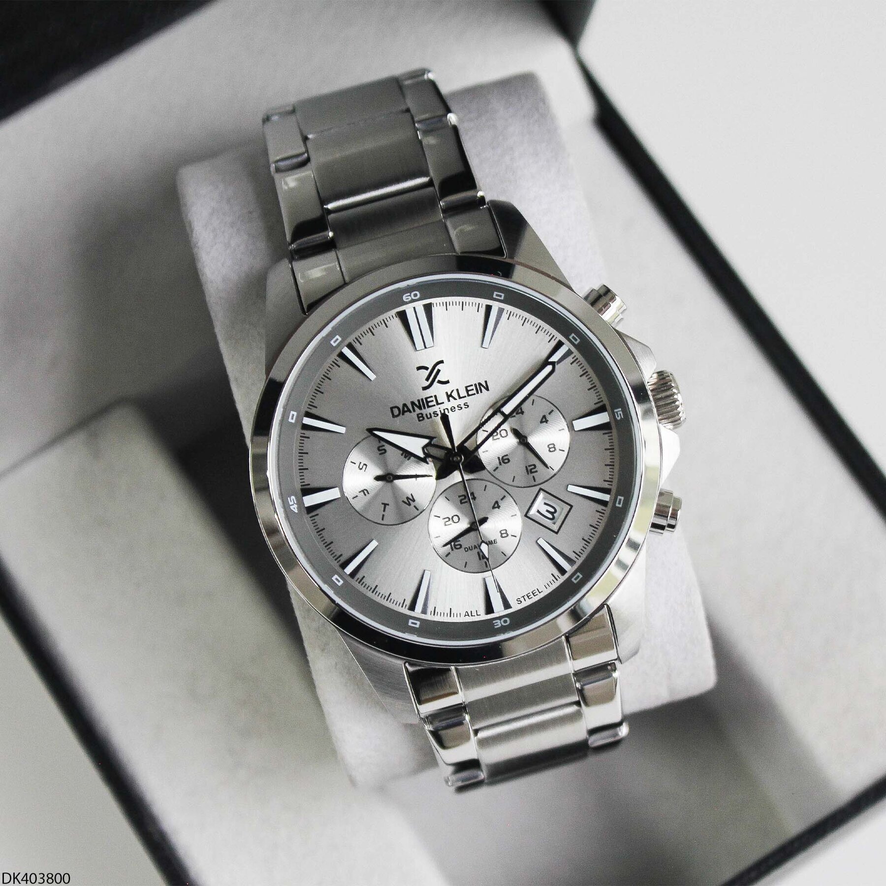 Daniel Klein DK403800 Çelik Kordonlu Erkek Kol Saati