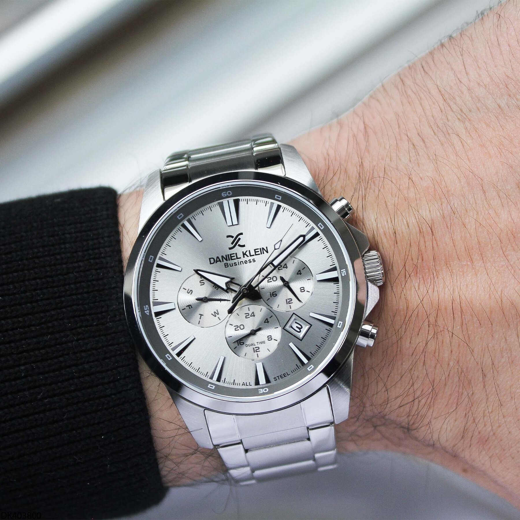 Daniel Klein DK403800 Çelik Kordonlu Erkek Kol Saati