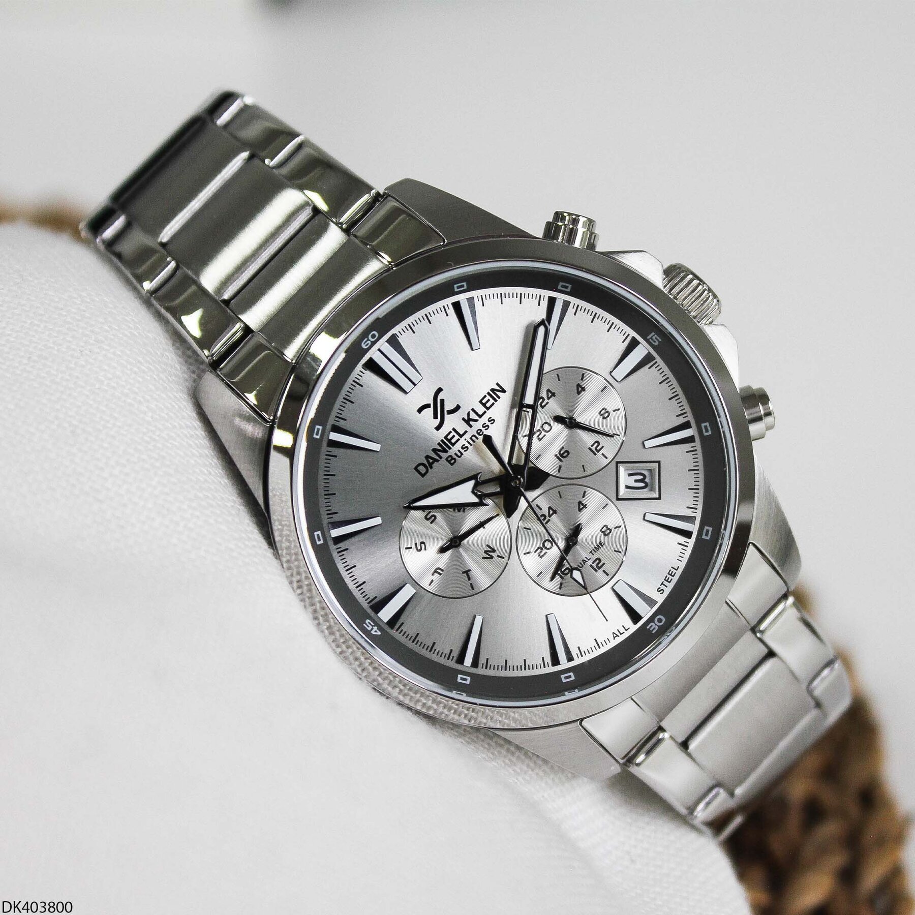 Daniel Klein DK403800 Çelik Kordonlu Erkek Kol Saati