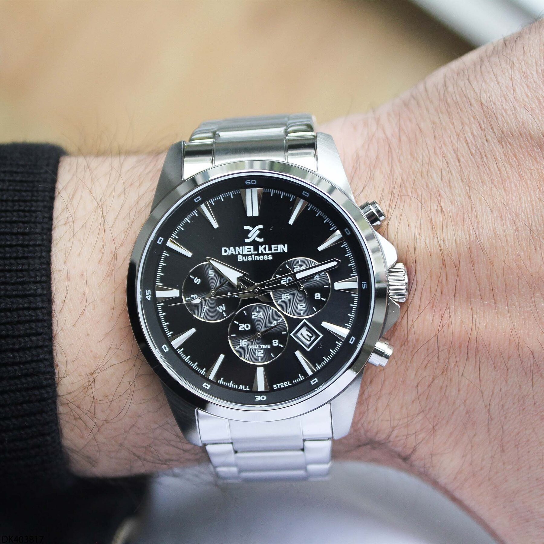 Daniel Klein DK403817 Çelik Kordonlu Erkek Kol Saati