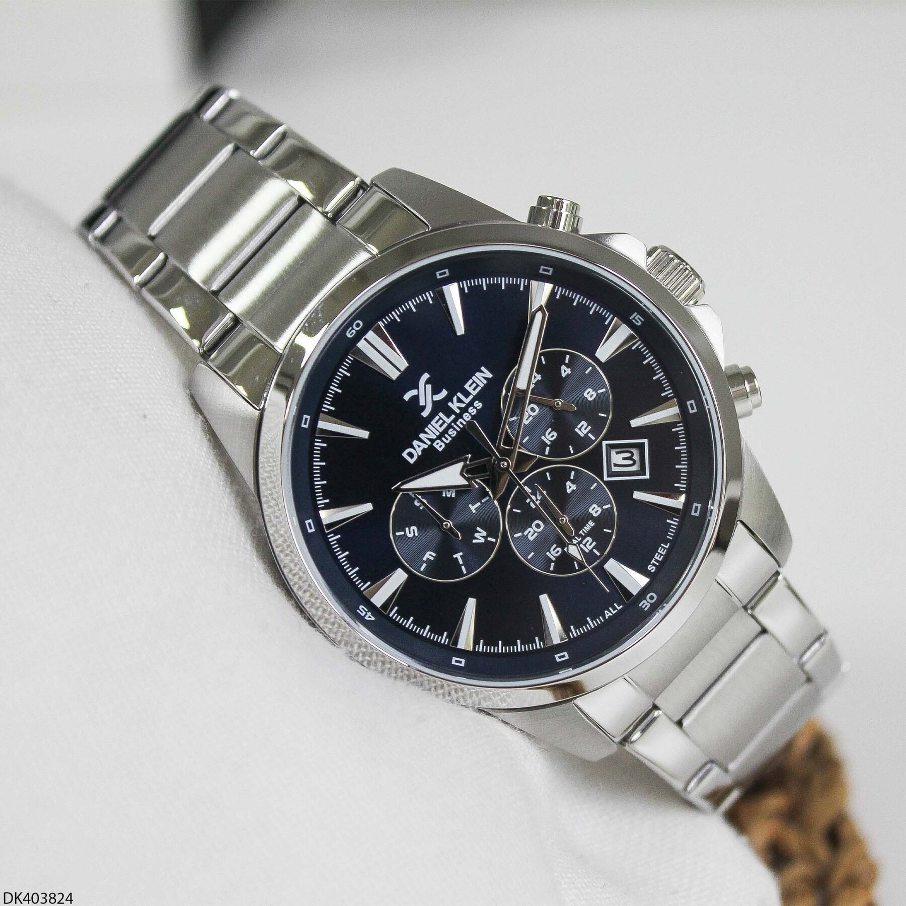 Daniel Klein DK403824 Çelik Kordonlu Erkek Kol Saati