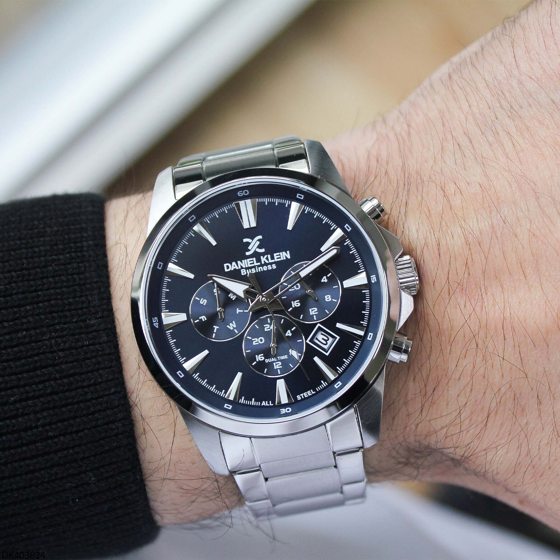 Daniel Klein DK403824 Çelik Kordonlu Erkek Kol Saati