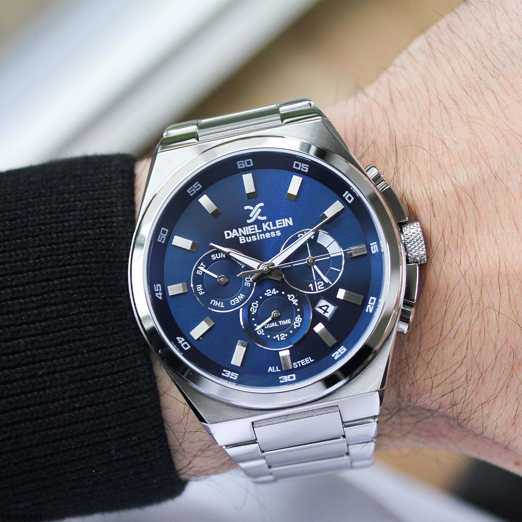 Daniel Klein DK406283 Çelik Kordonlu Erkek Kol Saati