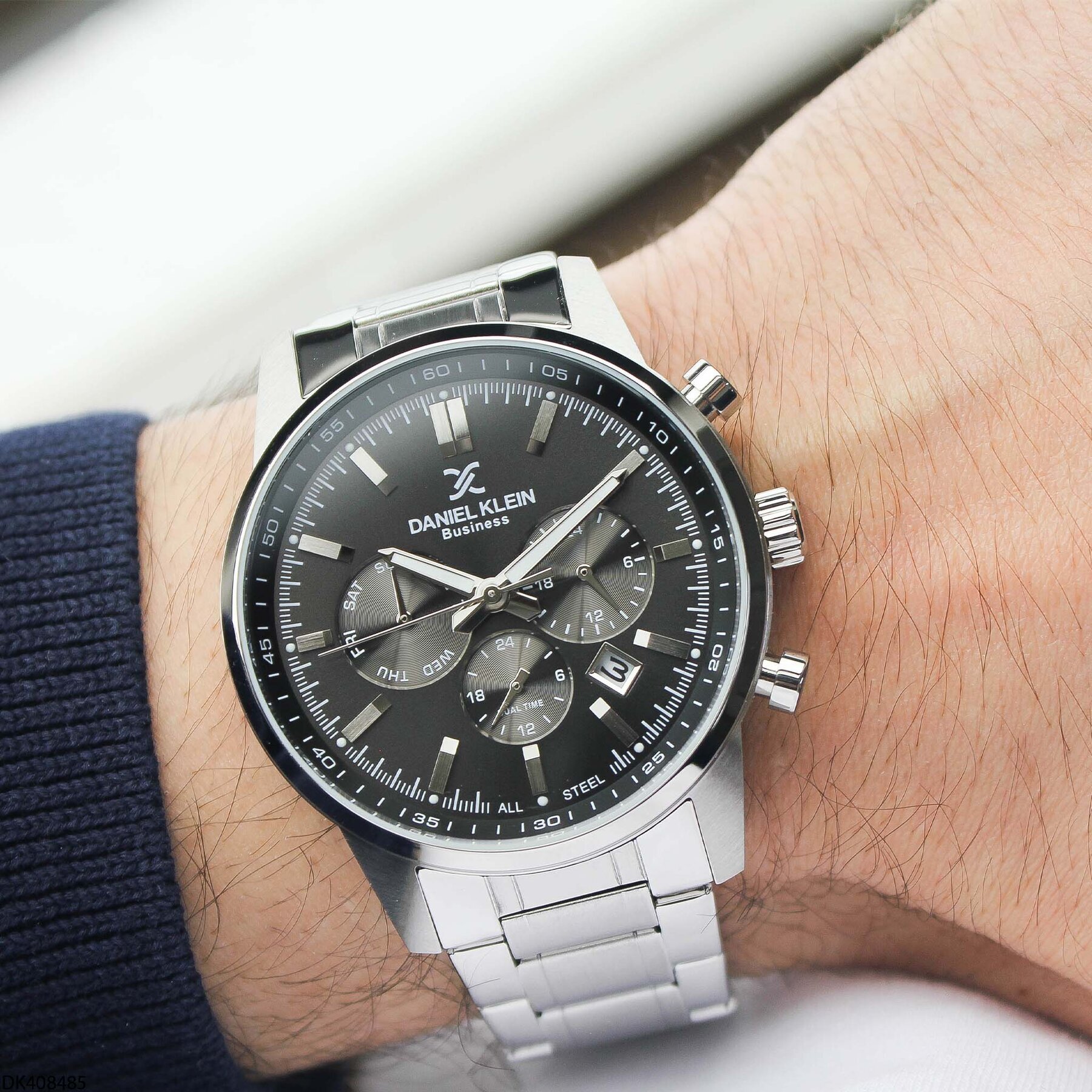 Daniel Klein DK408485 Çelik Kordonlu Erkek Kol Saati