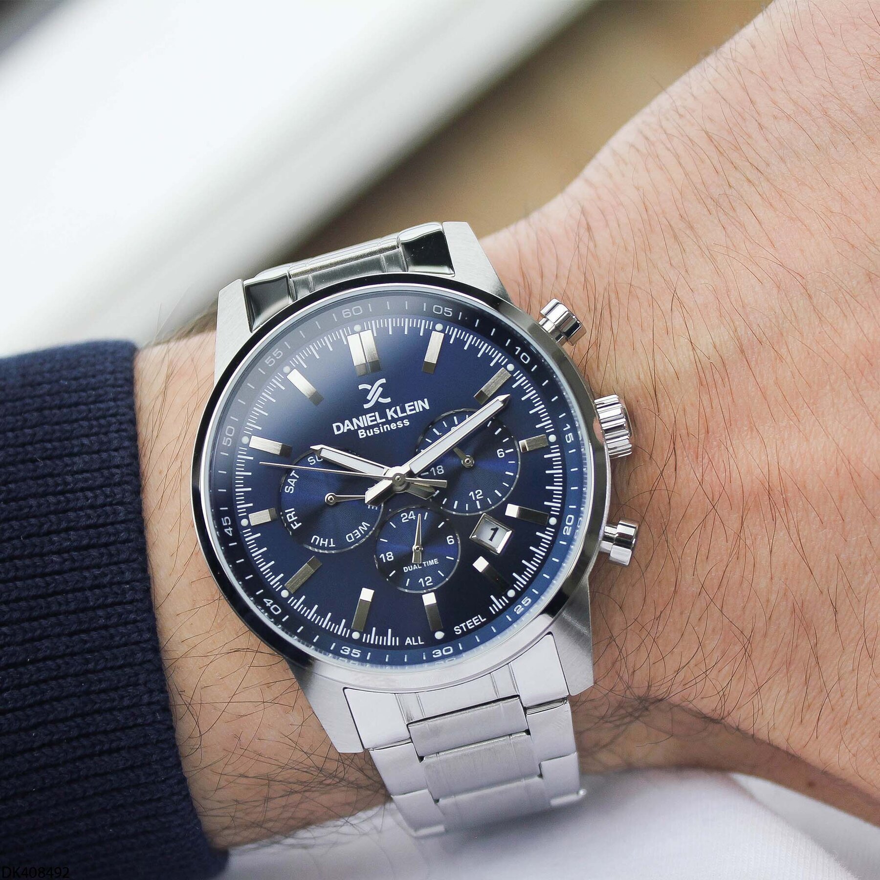 Daniel Klein DK408492 Çelik Kordonlu Erkek Kol Saati