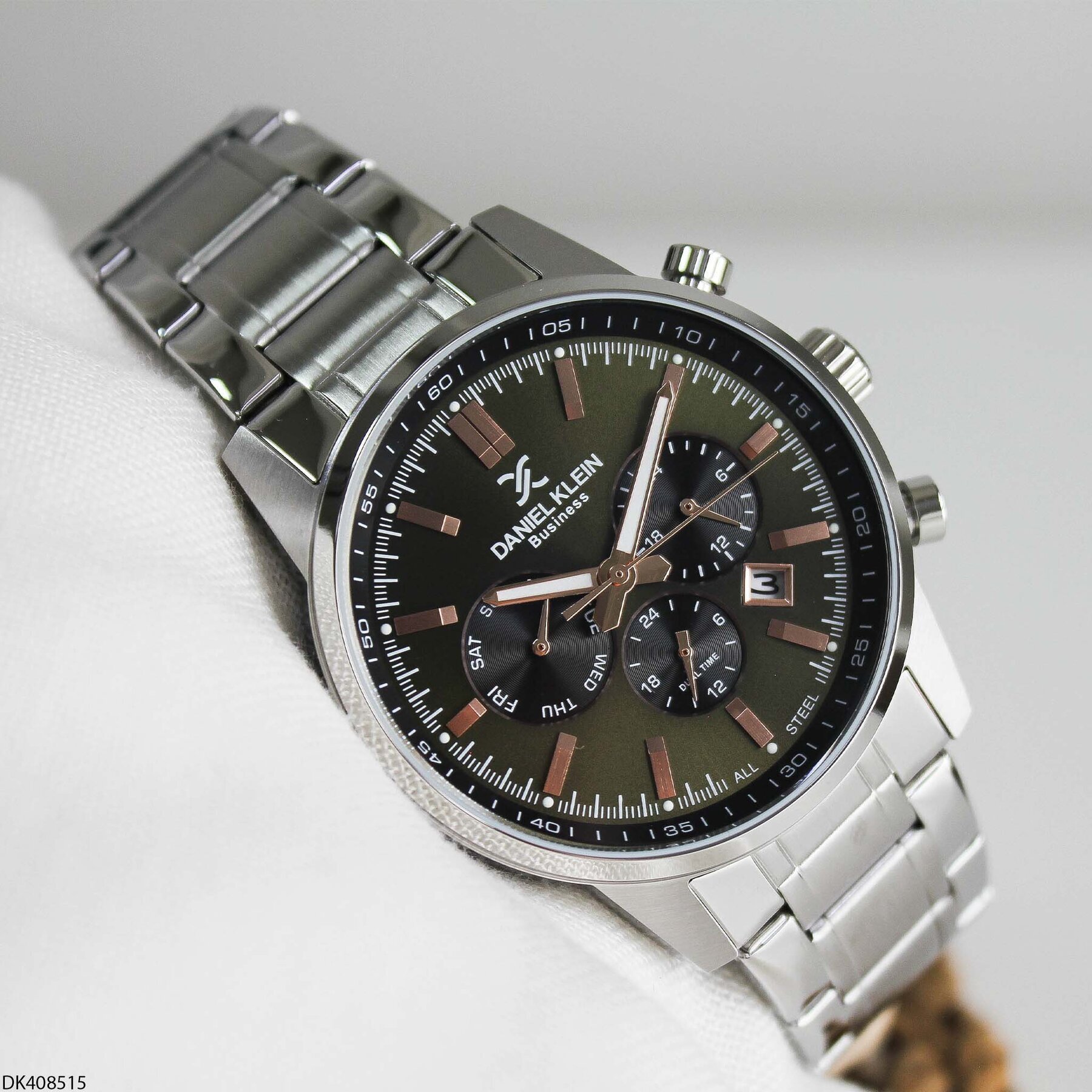 Daniel Klein DK408515 Çelik Kordonlu Erkek Kol Saati