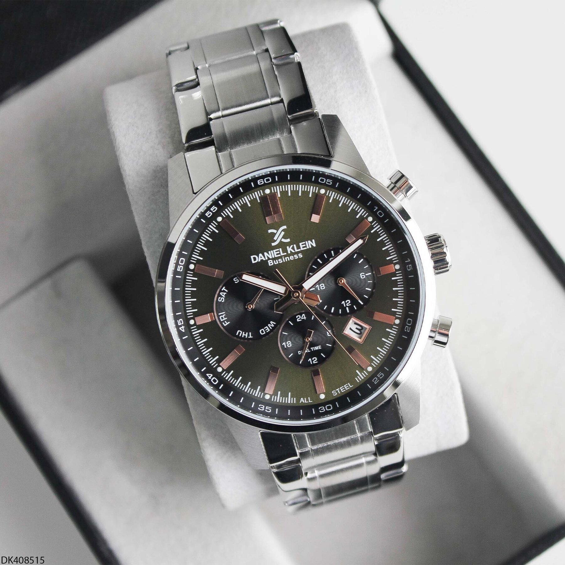 Daniel Klein DK408515 Çelik Kordonlu Erkek Kol Saati