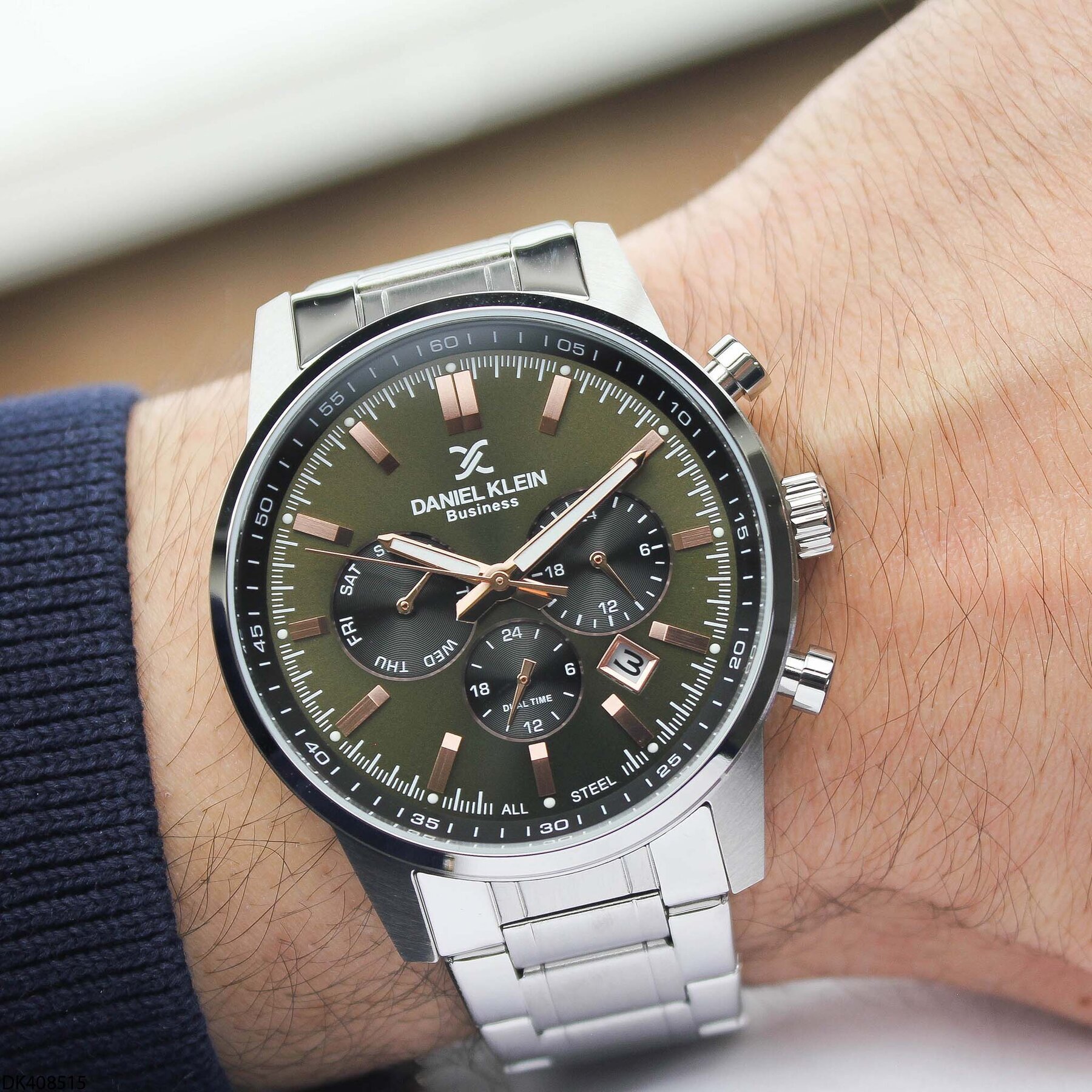 Daniel Klein DK408515 Çelik Kordonlu Erkek Kol Saati