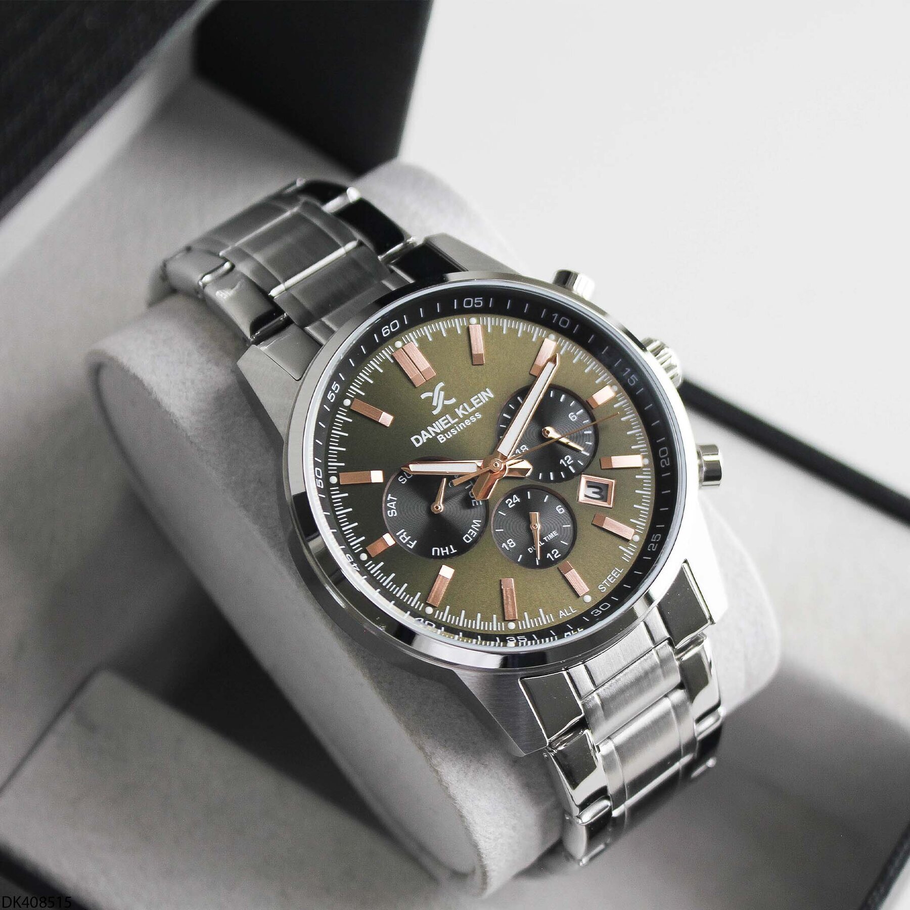 Daniel Klein DK408515 Çelik Kordonlu Erkek Kol Saati