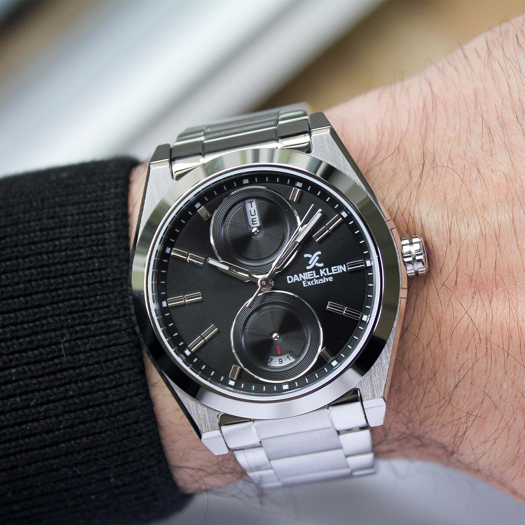 Daniel Klein DK420616 Çelik Kordonlu Erkek Kol Saati