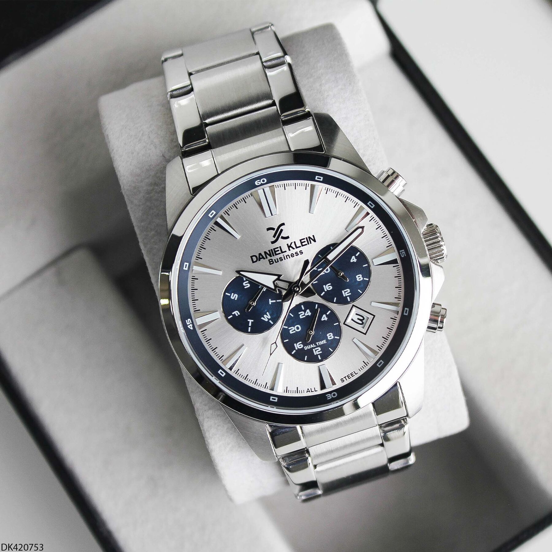 Daniel Klein DK420753 Çelik Kordonlu Erkek Kol Saati