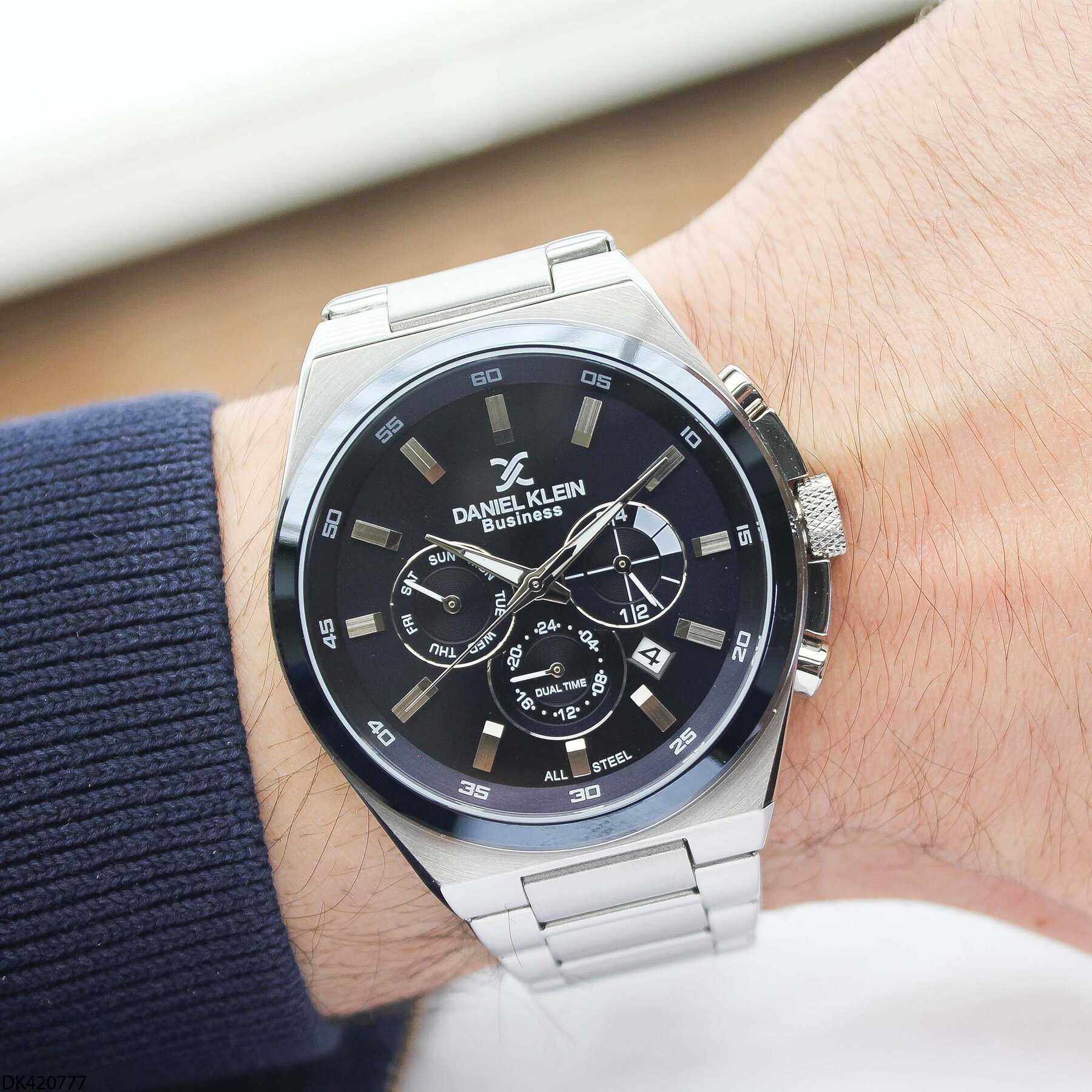 Daniel Klein DK420777 Çelik Kordonlu Erkek Kol Saati