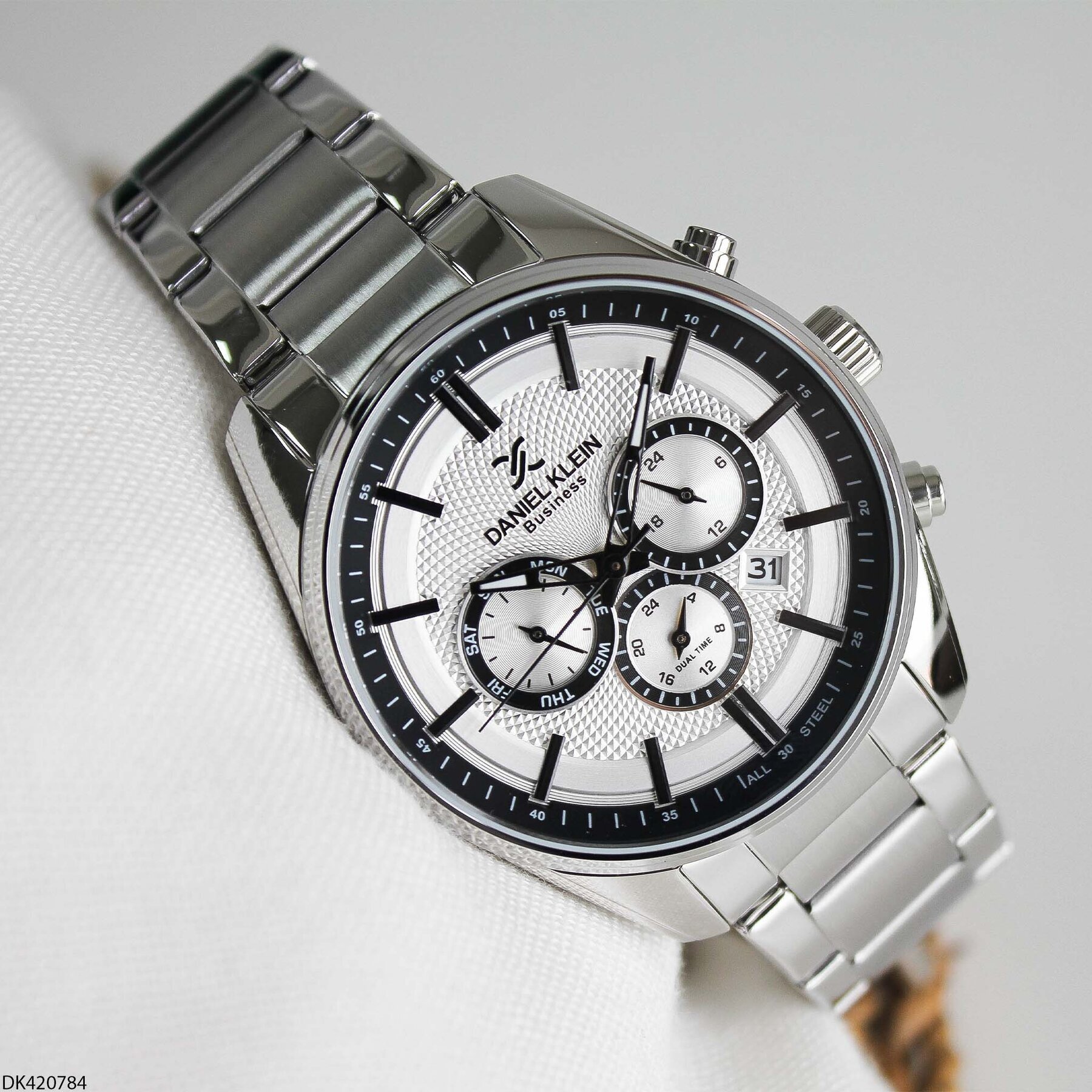 Daniel Klein DK420784 Çelik Kordonlu Erkek Kol Saati