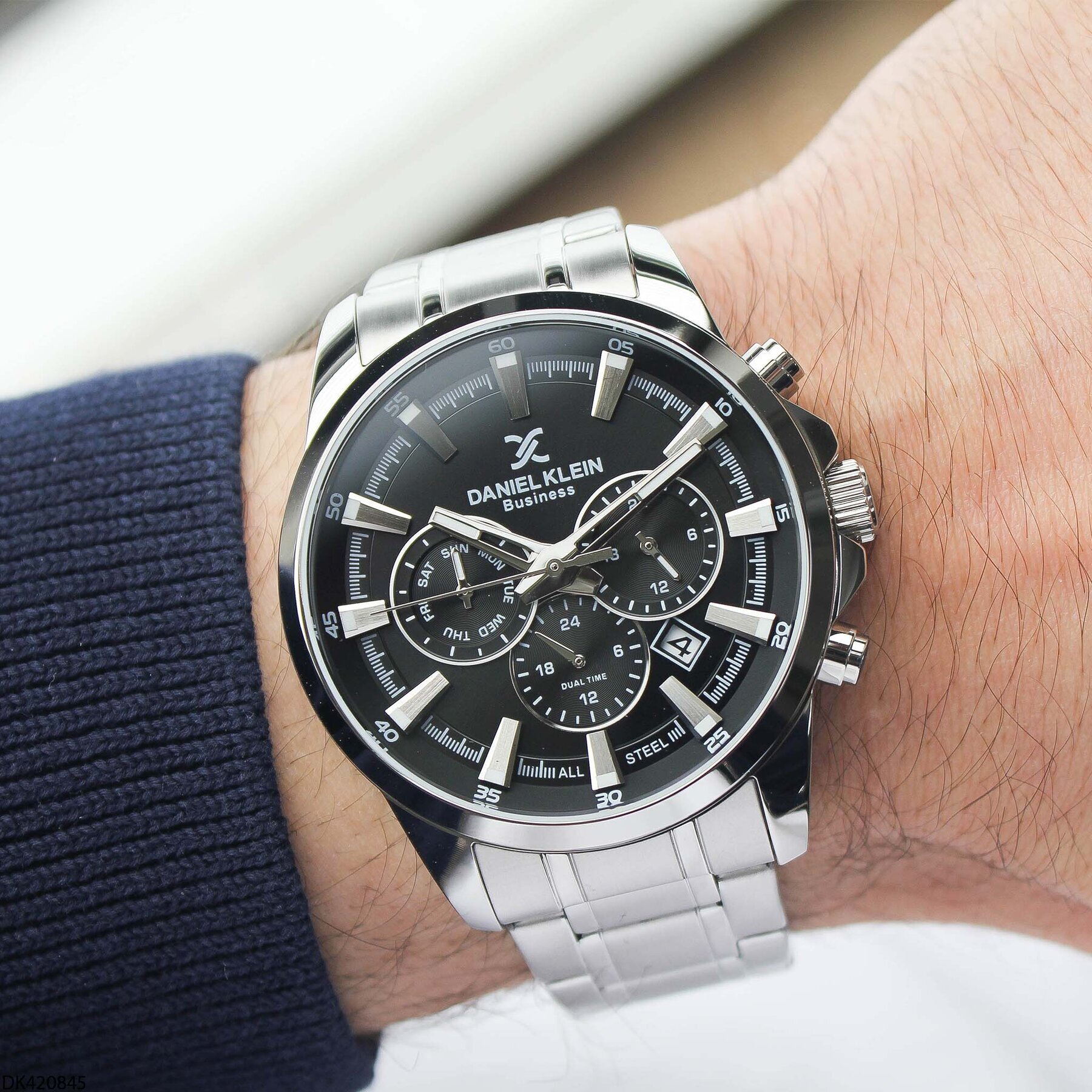 Daniel Klein DK420845 Çelik Kordonlu Erkek Kol Saati