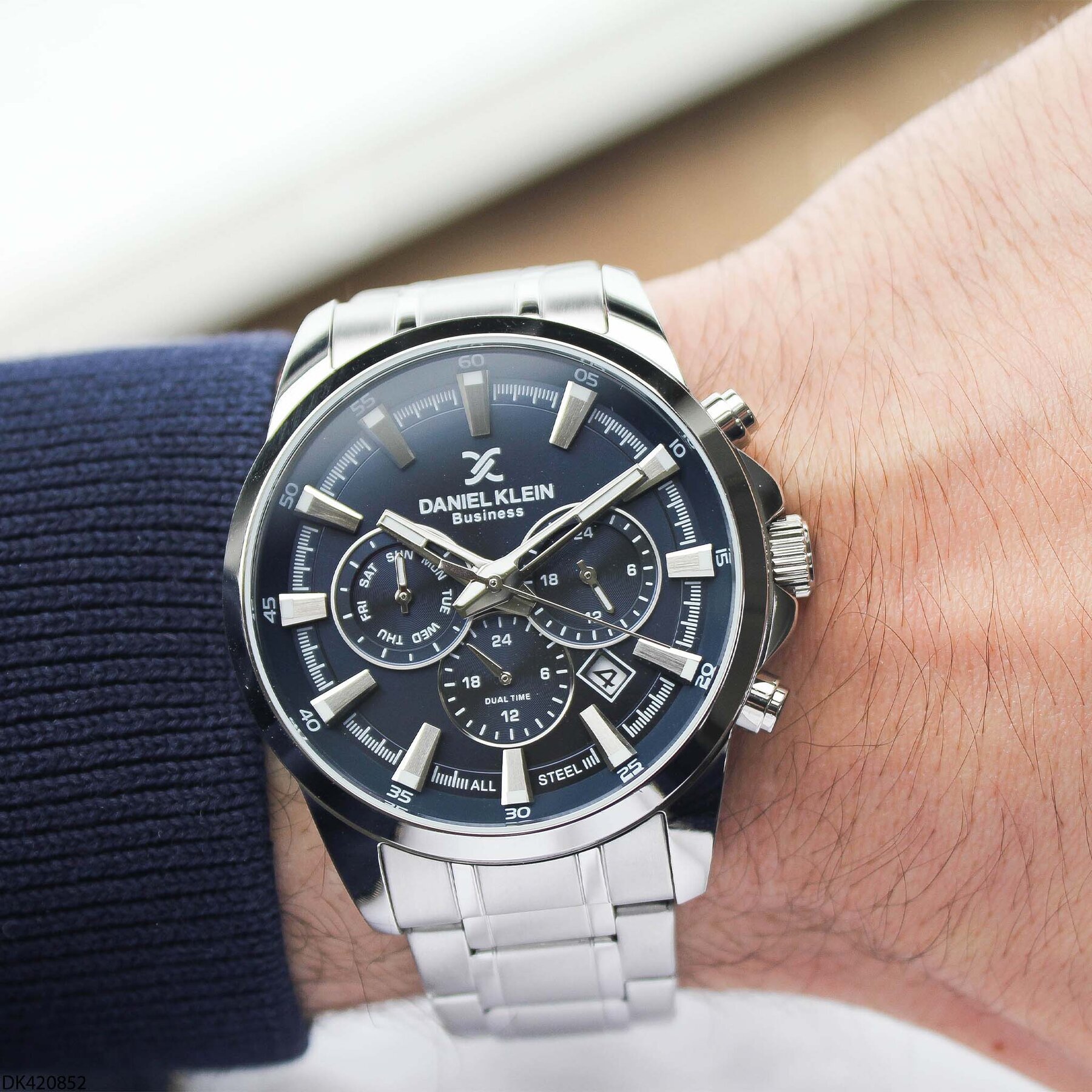 Daniel Klein DK420852 Çelik Kordonlu Erkek Kol Saati