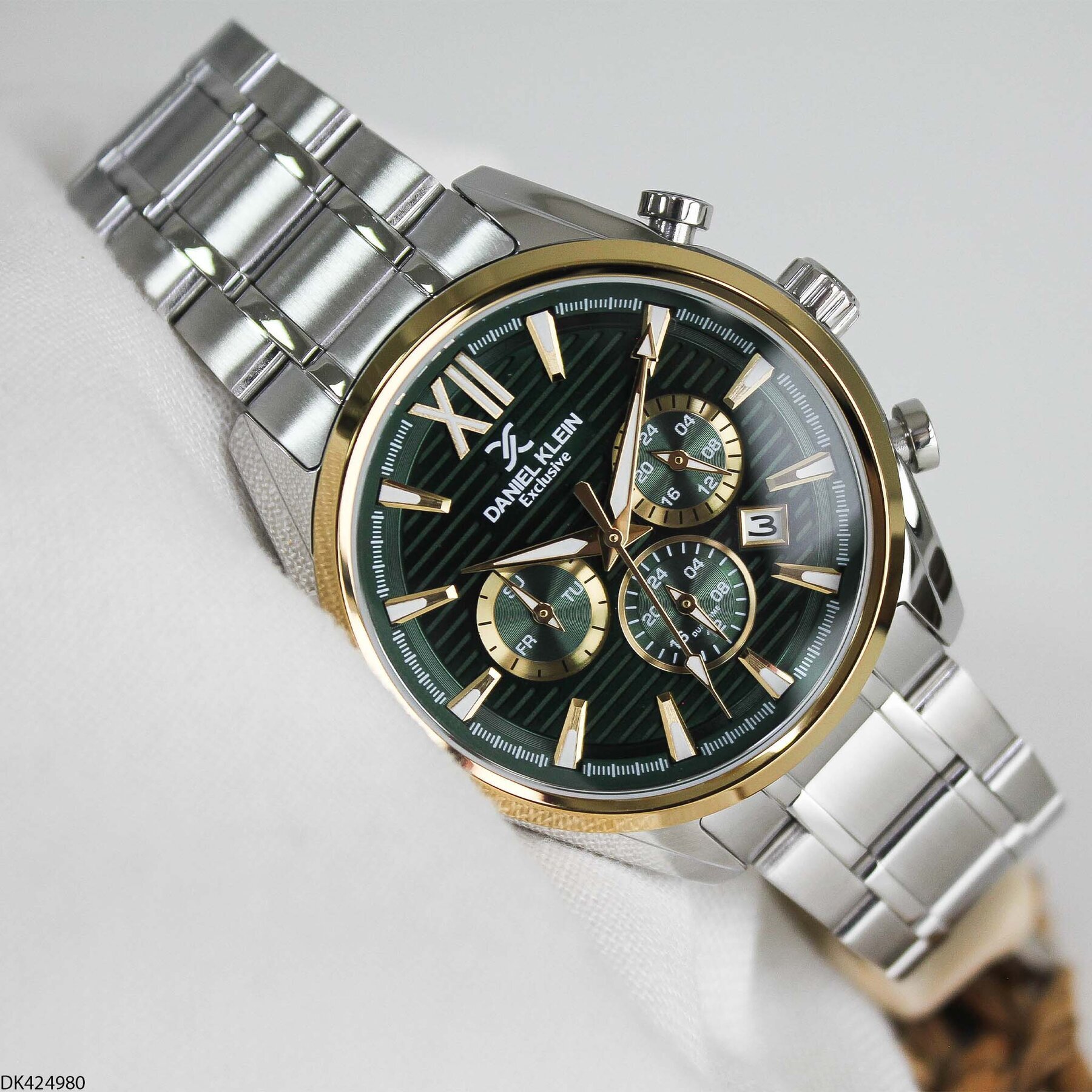 Daniel Klein DK424980 Çelik Kordonlu Erkek Kol Saati