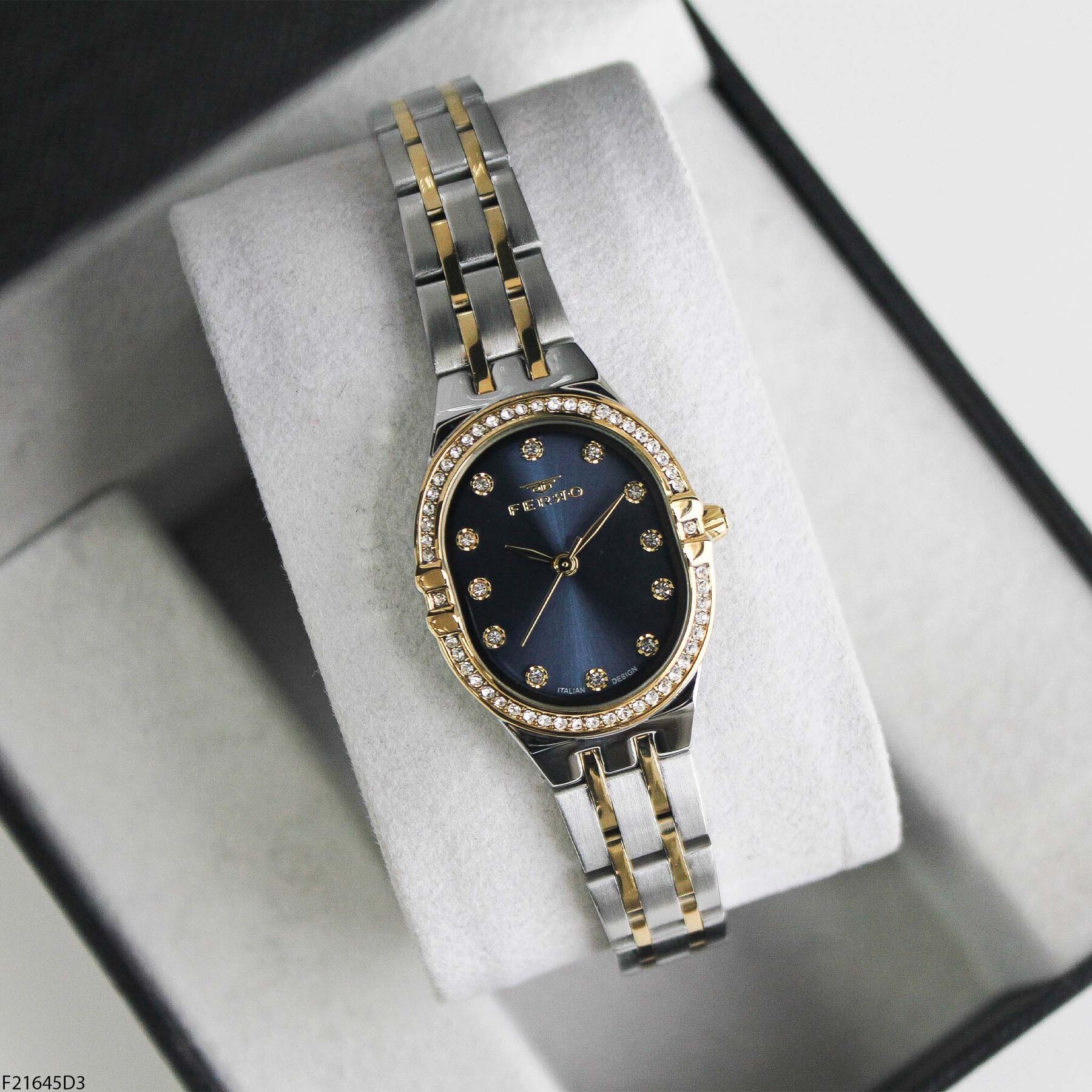 Ferro F21645D3 Çelik Kordonlu Kadın Kol Saati