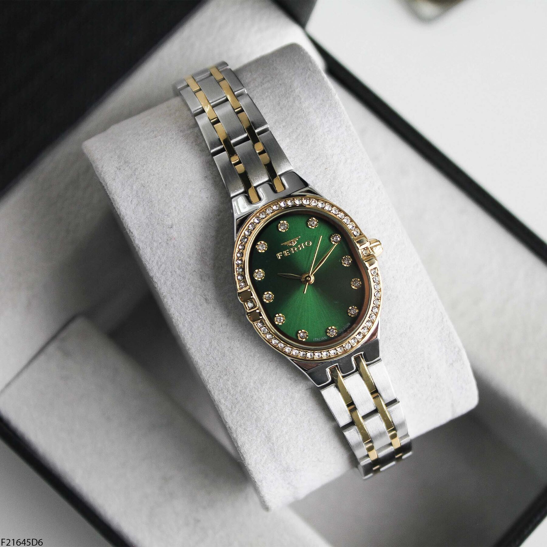 Ferro F21645D6 Çelik Kordonlu Kadın Kol Saati