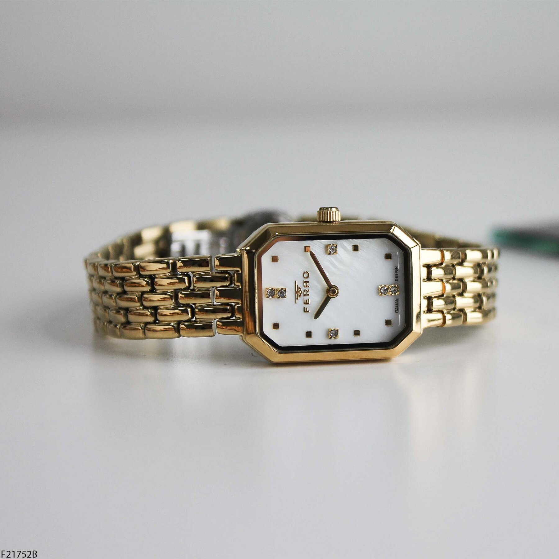 Ferro F21752B Çelik Kordonlu Kadın Kol Saati