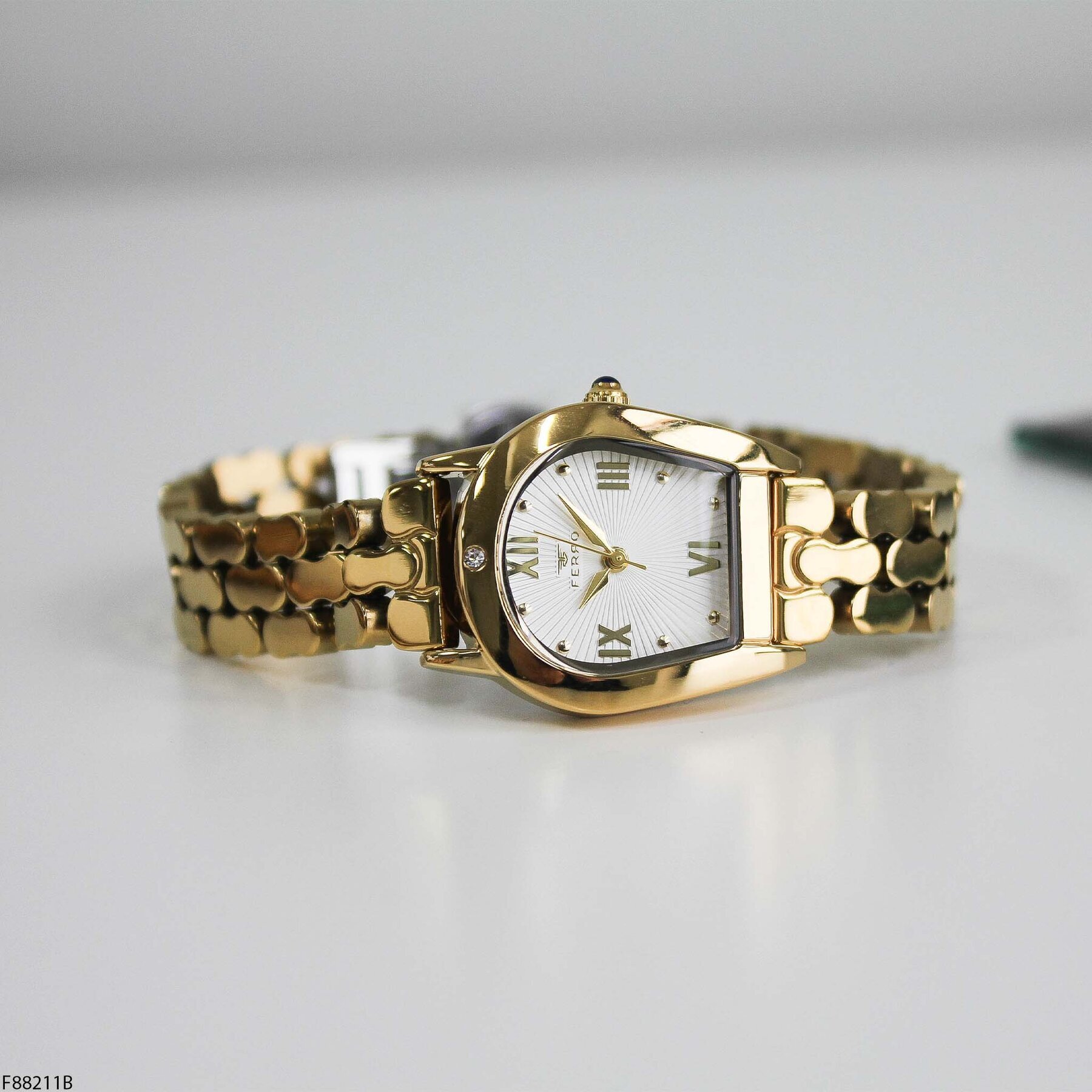 Ferro F88211B Çelik Kordonlu Kadın Kol Saati