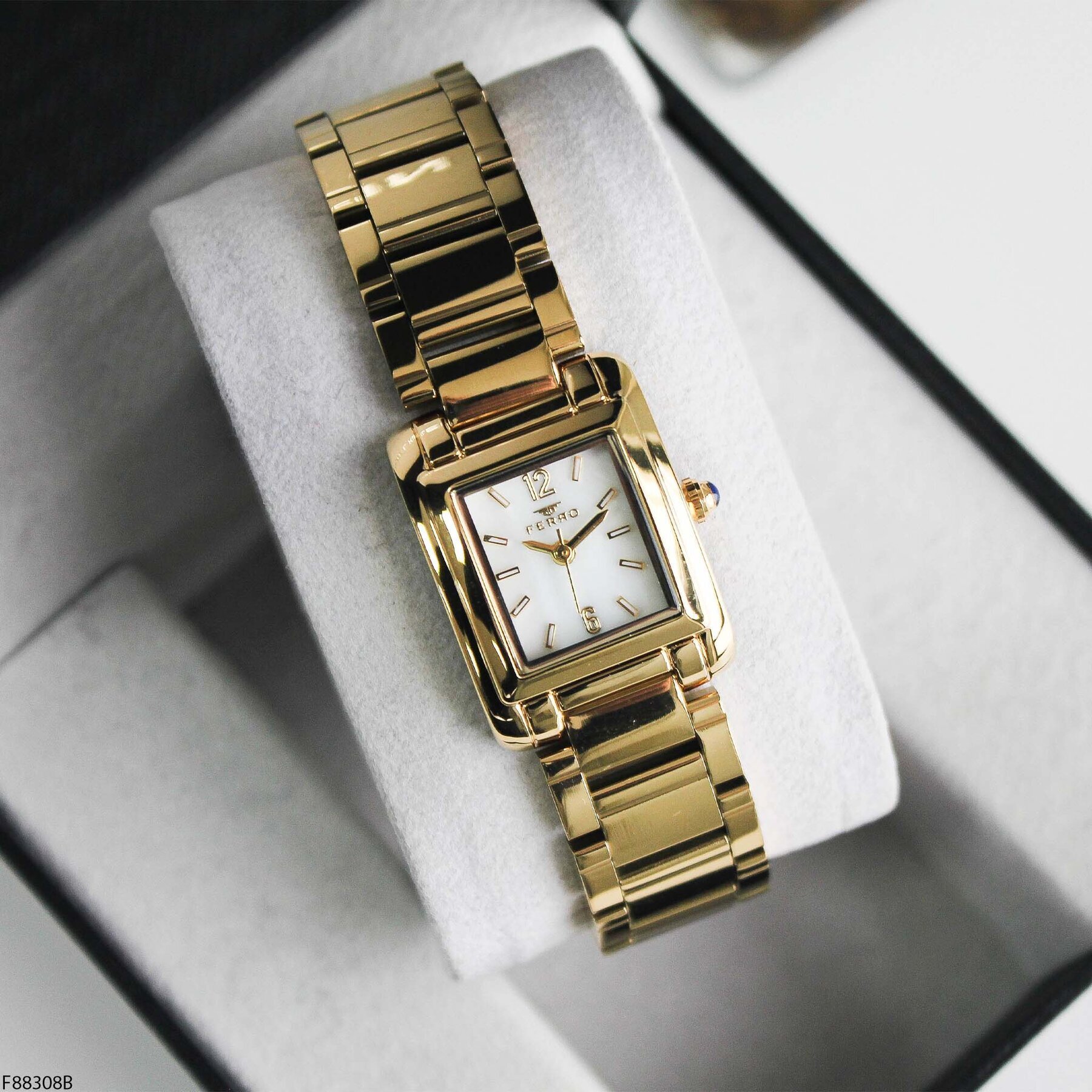 Ferro F88308B Çelik Kordonlu Kadın Kol Saati