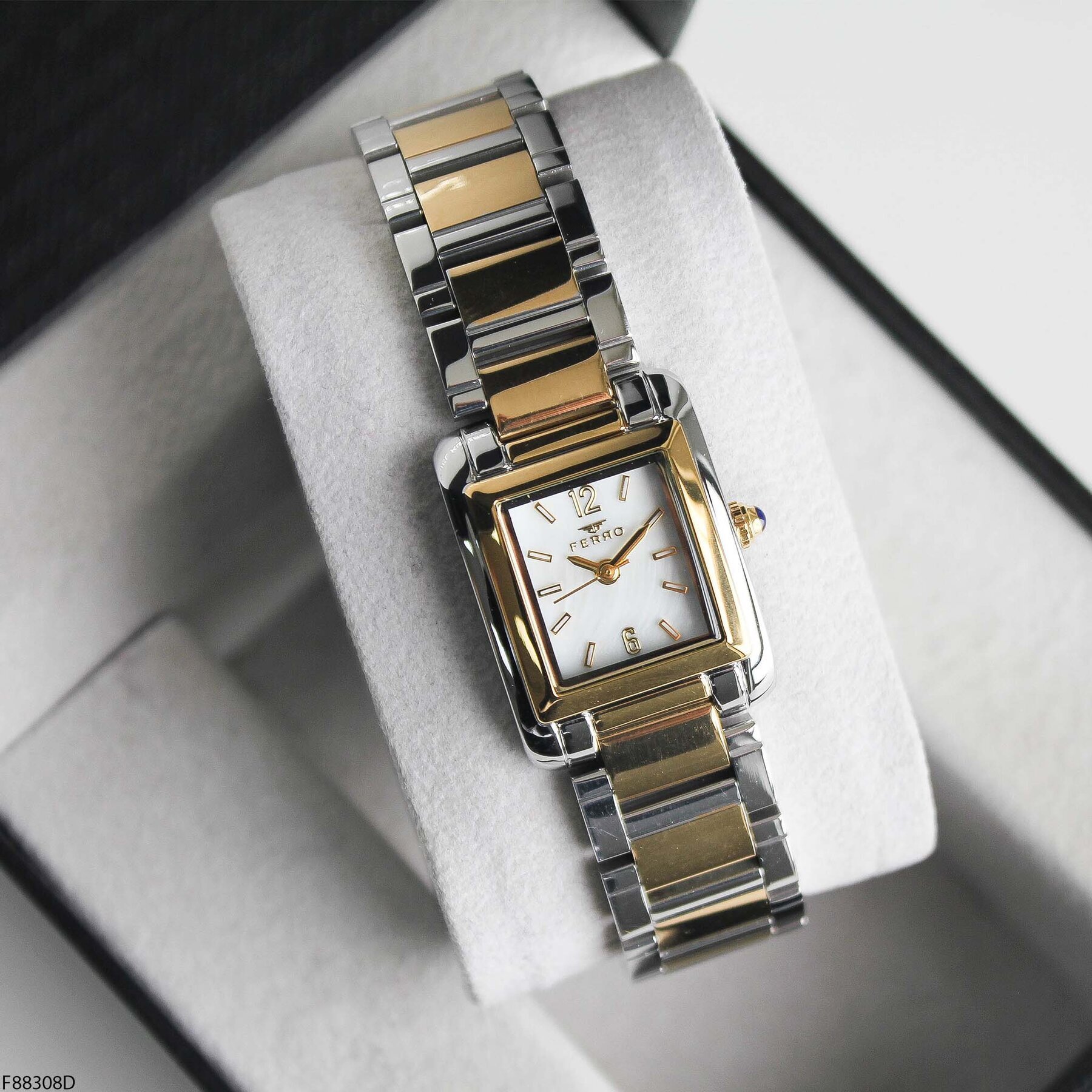 Ferro F88308D Çelik Kordonlu Kadın Kol Saati