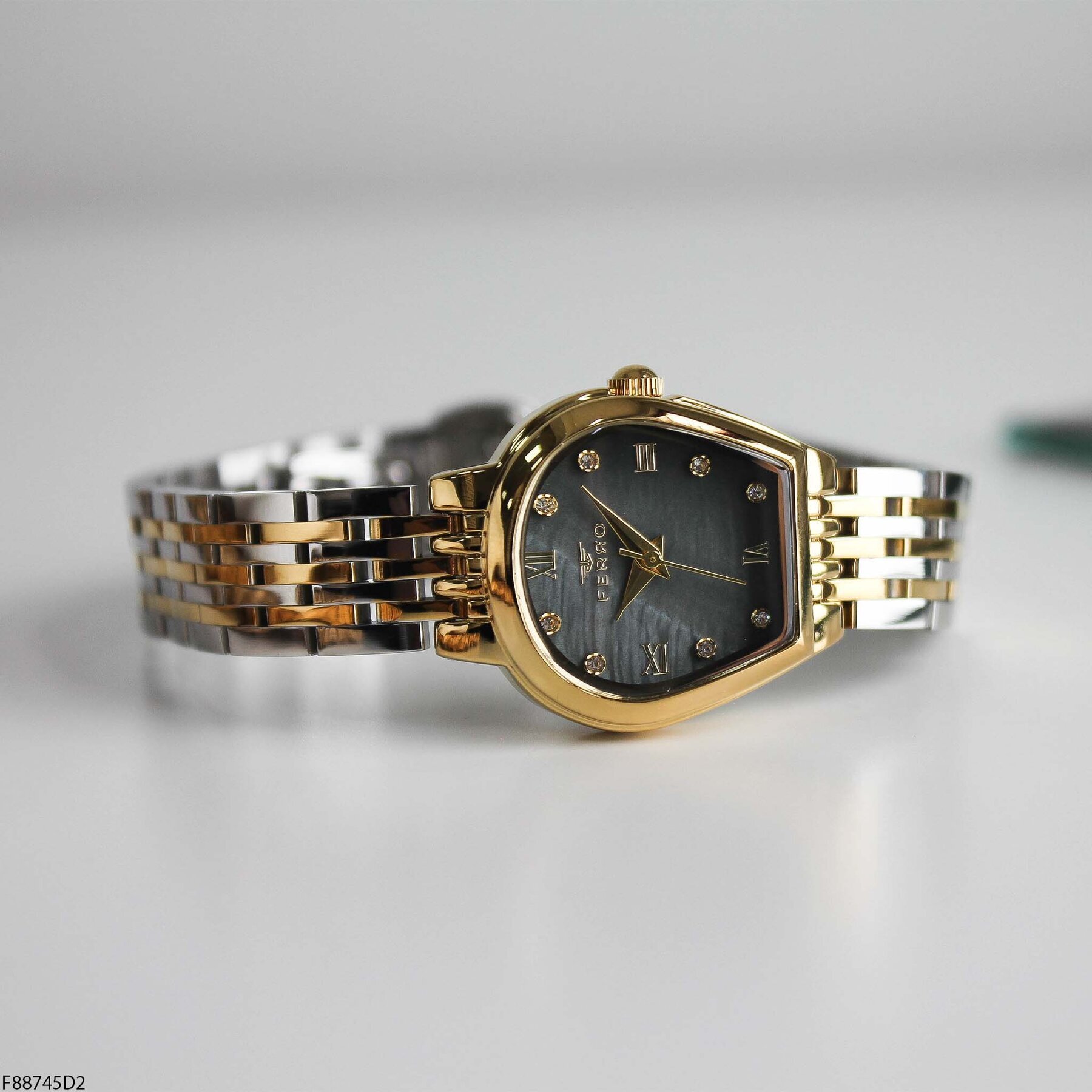 Ferro F88745D2 Çelik Kordonlu Kadın Kol Saati