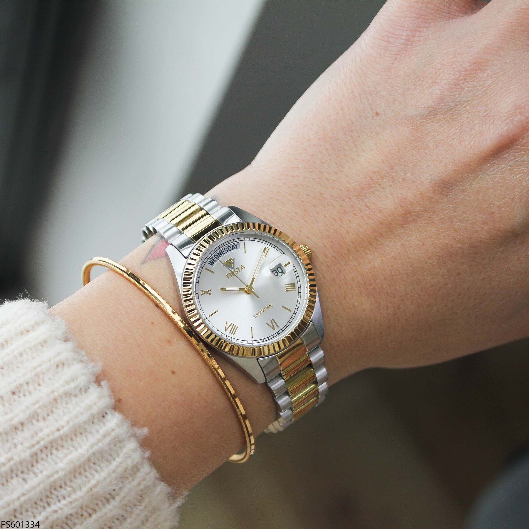 Fiesta FS601334 Çelik Kordonlu Kadın Kol Saati