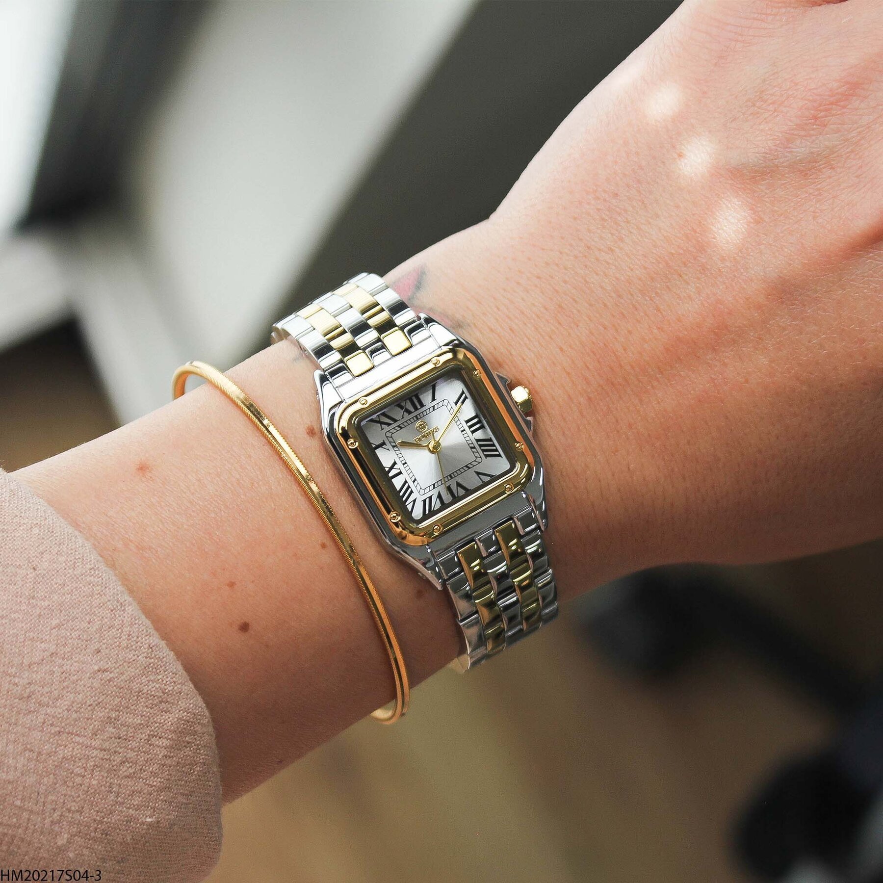 Homies HM20217S04-3 Çelik kordonlu  Kadın Kol Saati