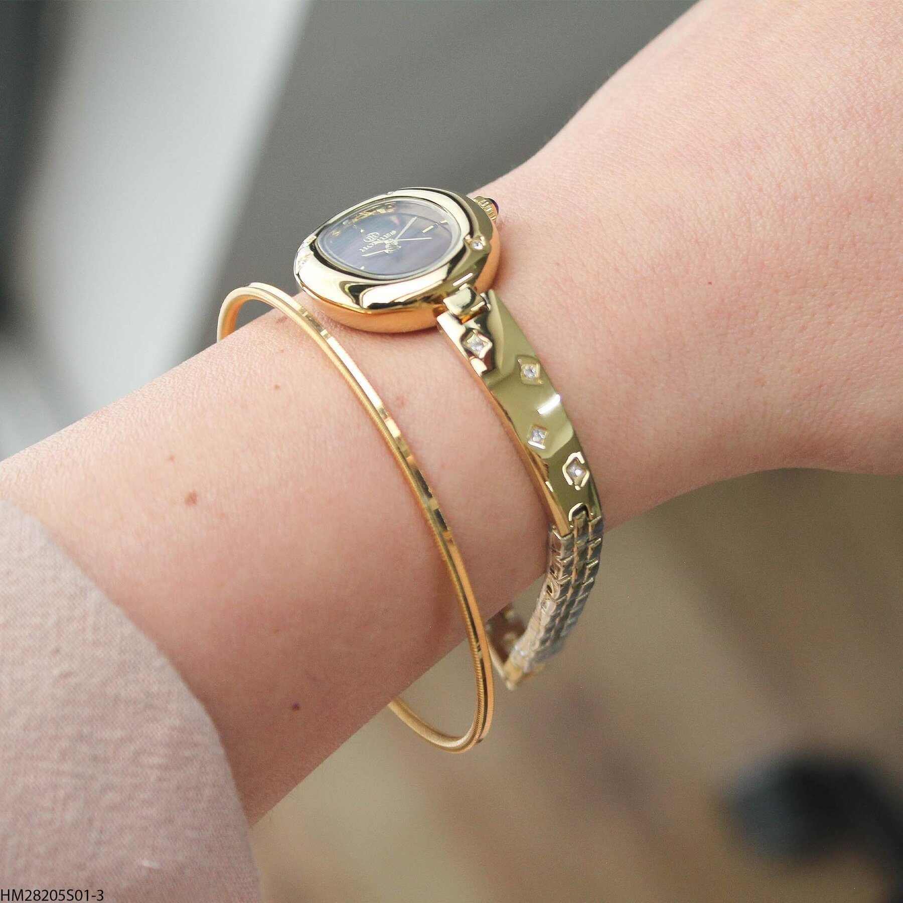 Homies HM28205S01-3 Çelik kordonlu  Kadın Kol Saati