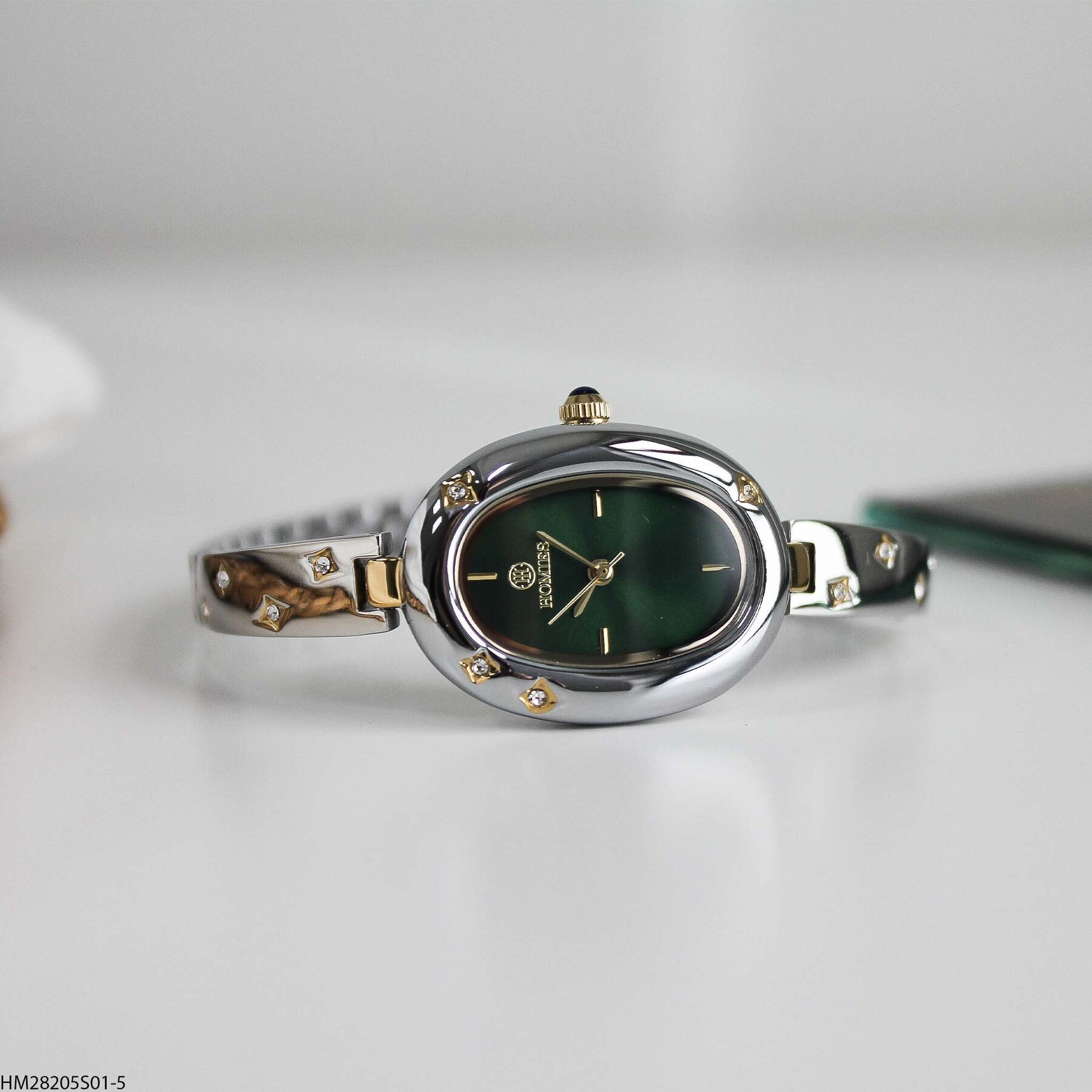 Homies HM28205S01-5 Çelik kordonlu  Kadın Kol Saati