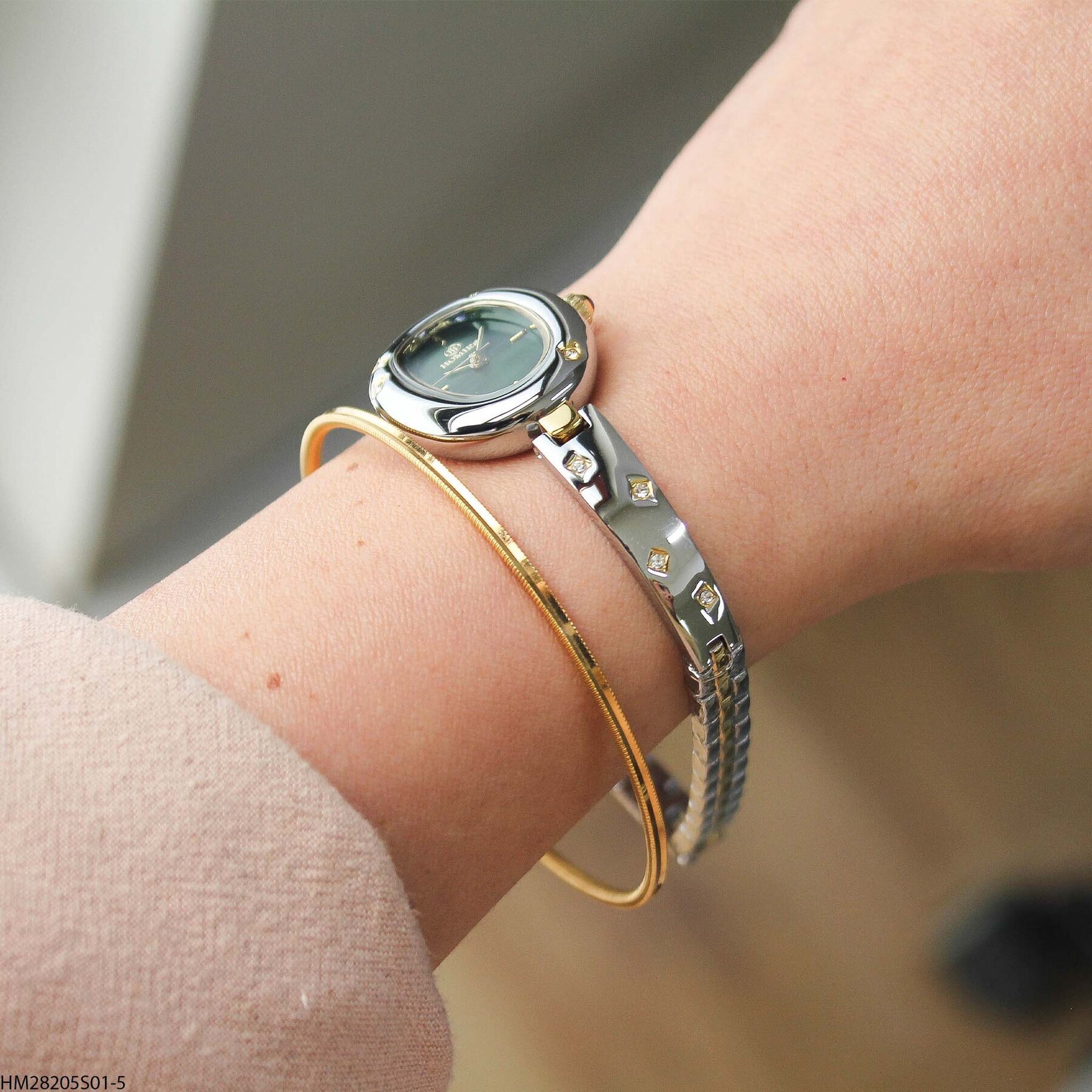 Homies HM28205S01-5 Çelik kordonlu  Kadın Kol Saati