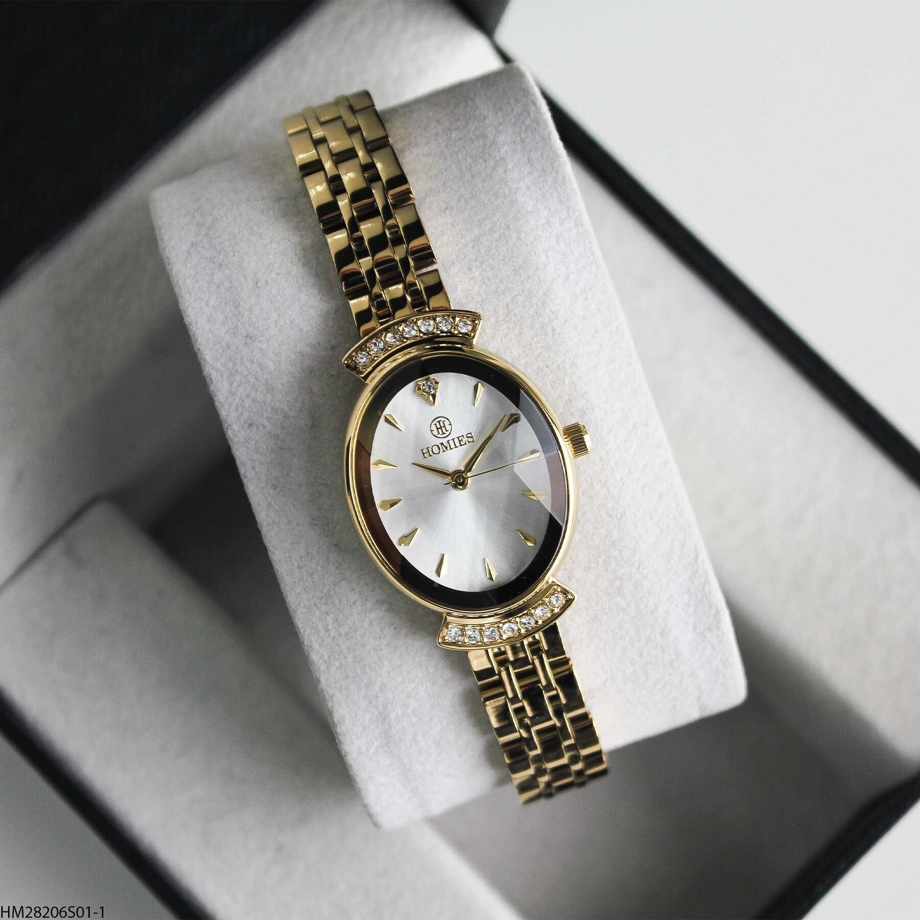 Homies HM25132S01-3 Steel Strap  Women Watch