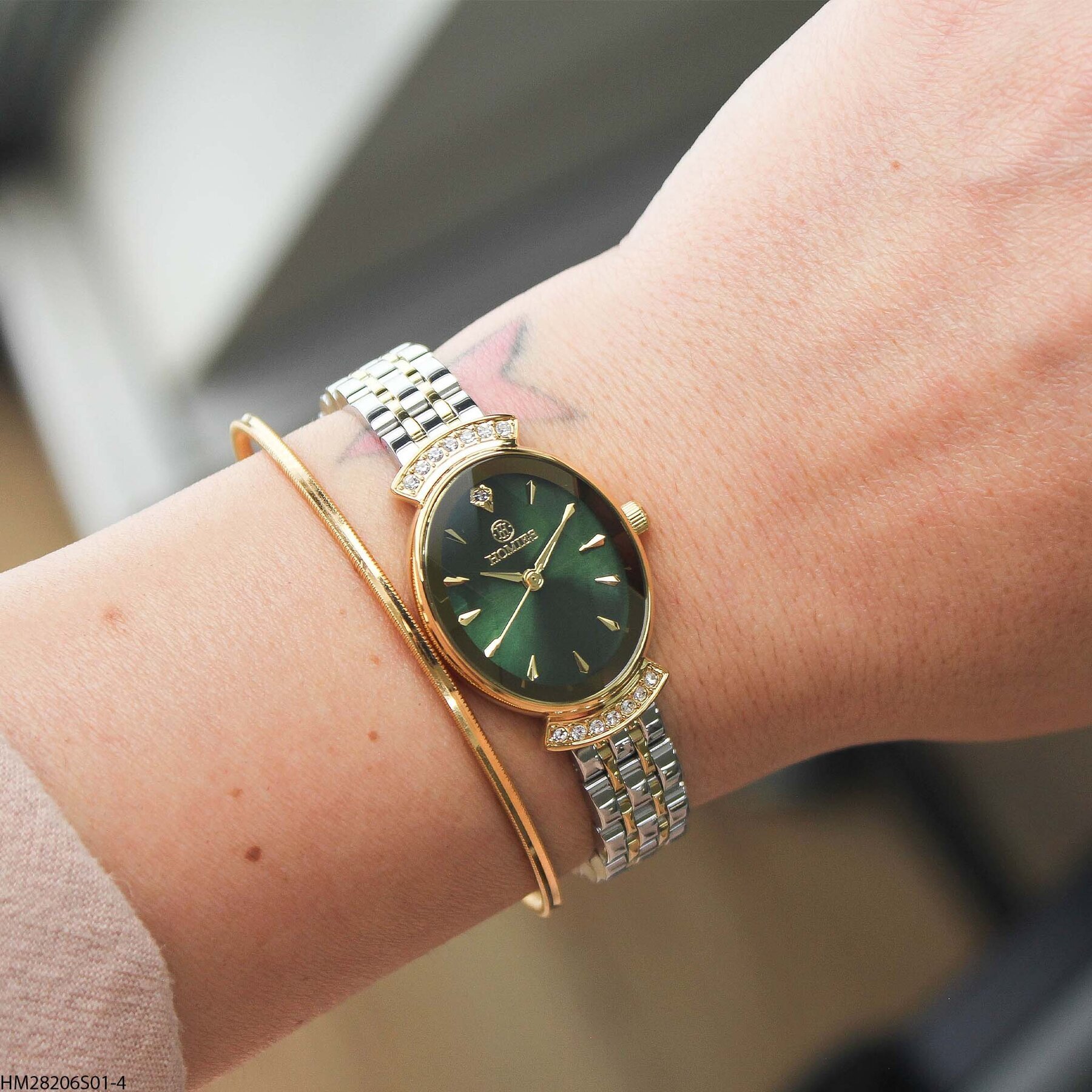 Homies HM28206S01-4 Çelik kordonlu Kadın Kol Saati