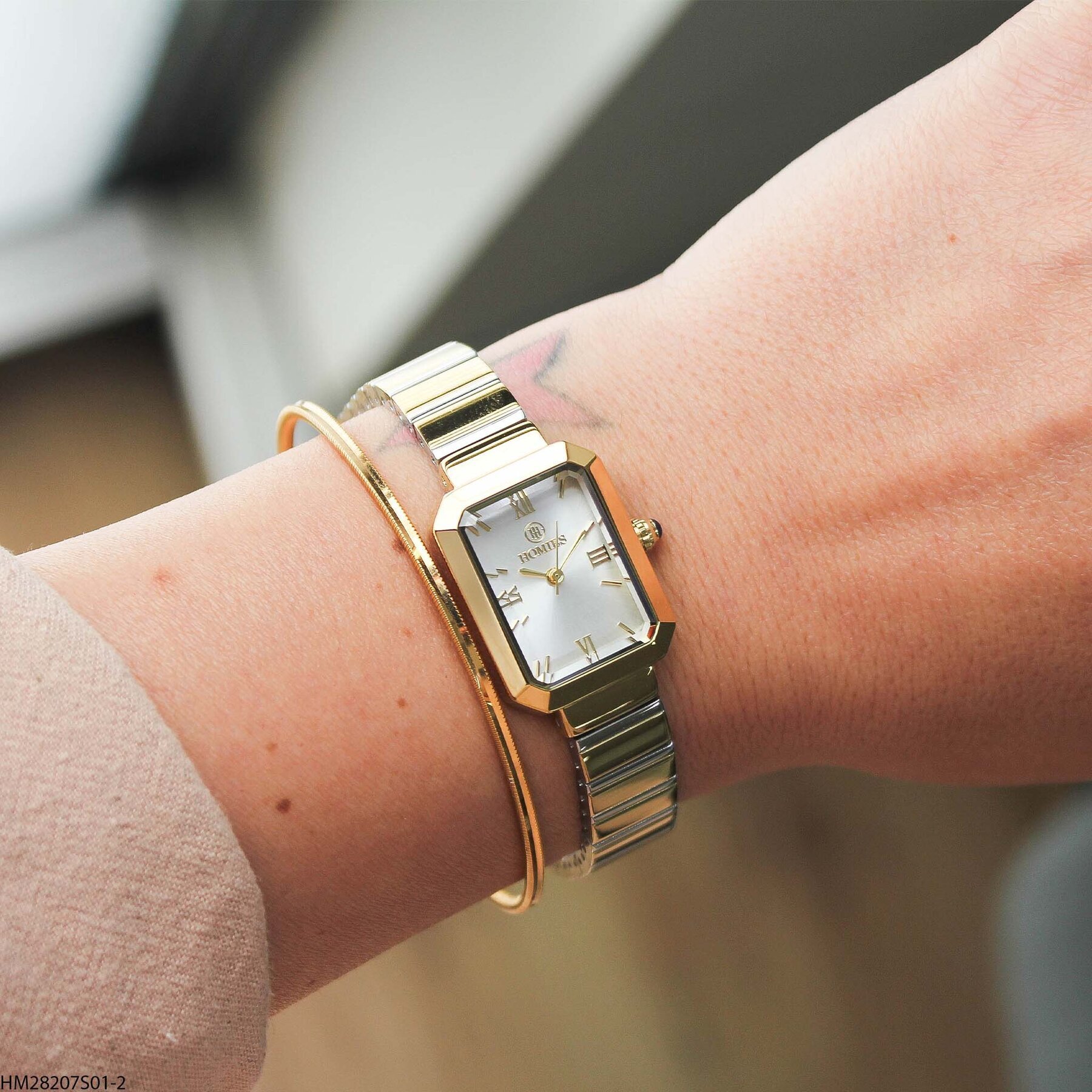 Homies HM28207S01-2 Çelik kordonlu Kadın Kol Saati