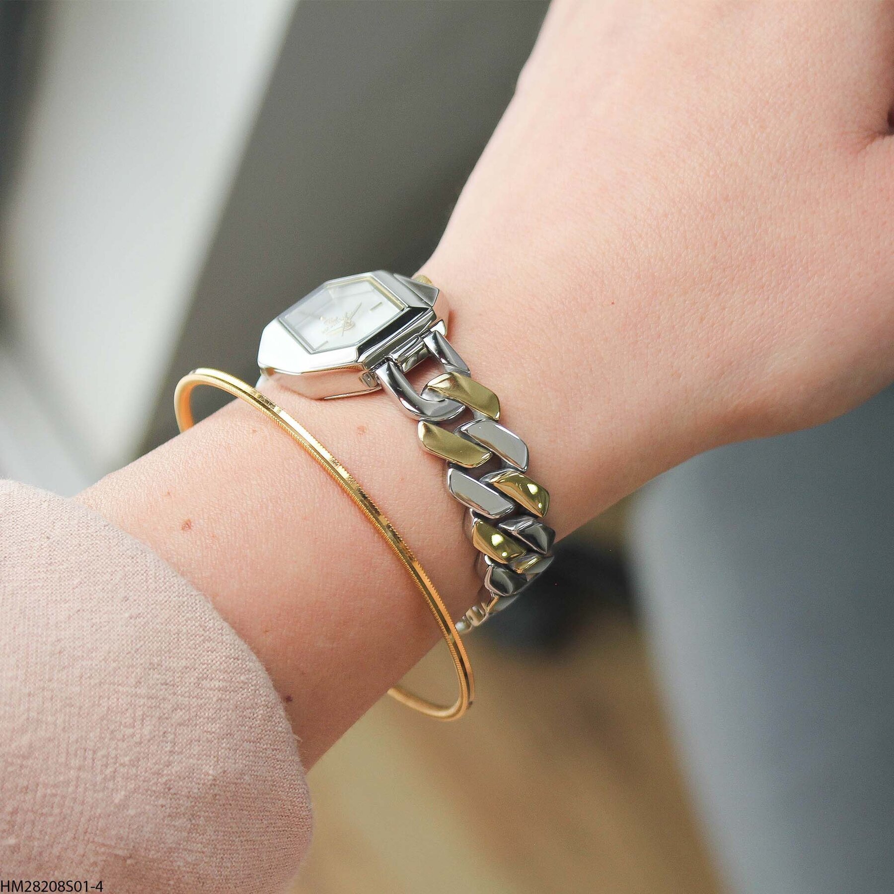 Homies HM28208S01-4 Çelik kordonlu  Kadın Kol Saati