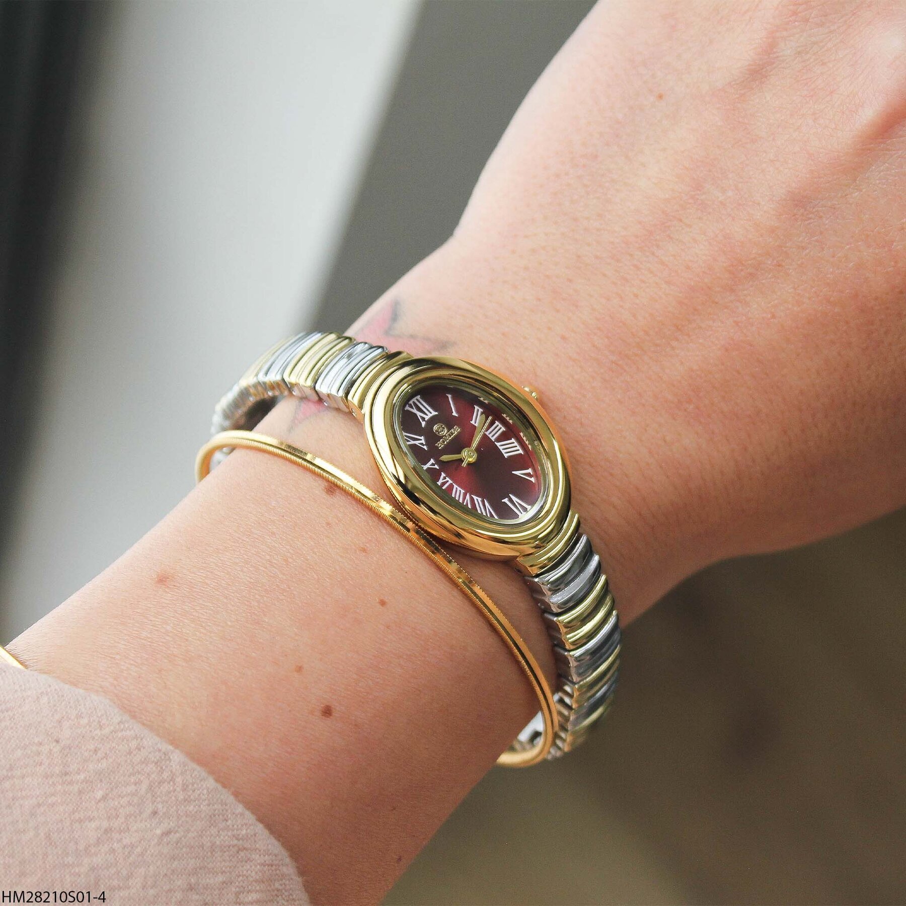 Homies HM28210S01-4 Çelik kordonlu Kadın Kol Saati