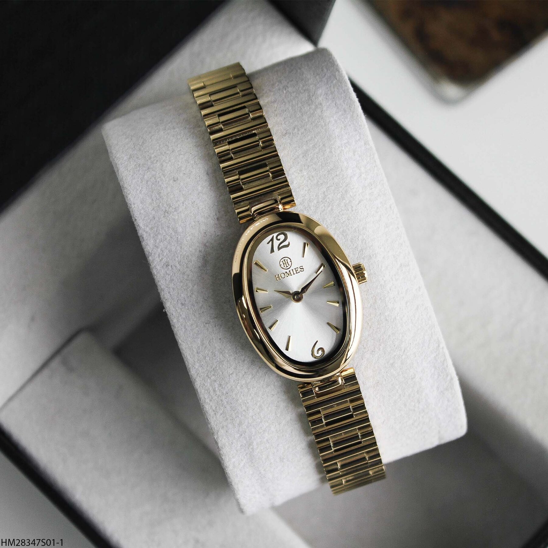 Homies HM25132S01-3 Steel Strap  Women Watch