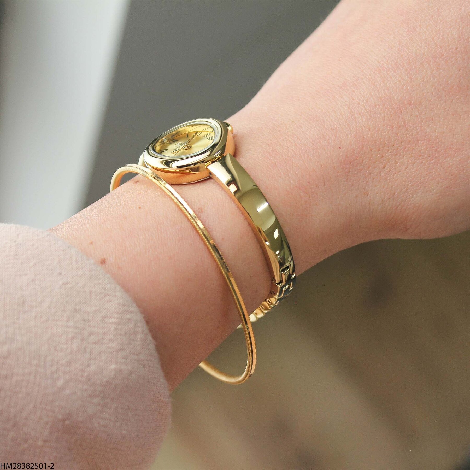 Homies HM28382S01-2 Çelik kordonlu  Kadın Kol Saati